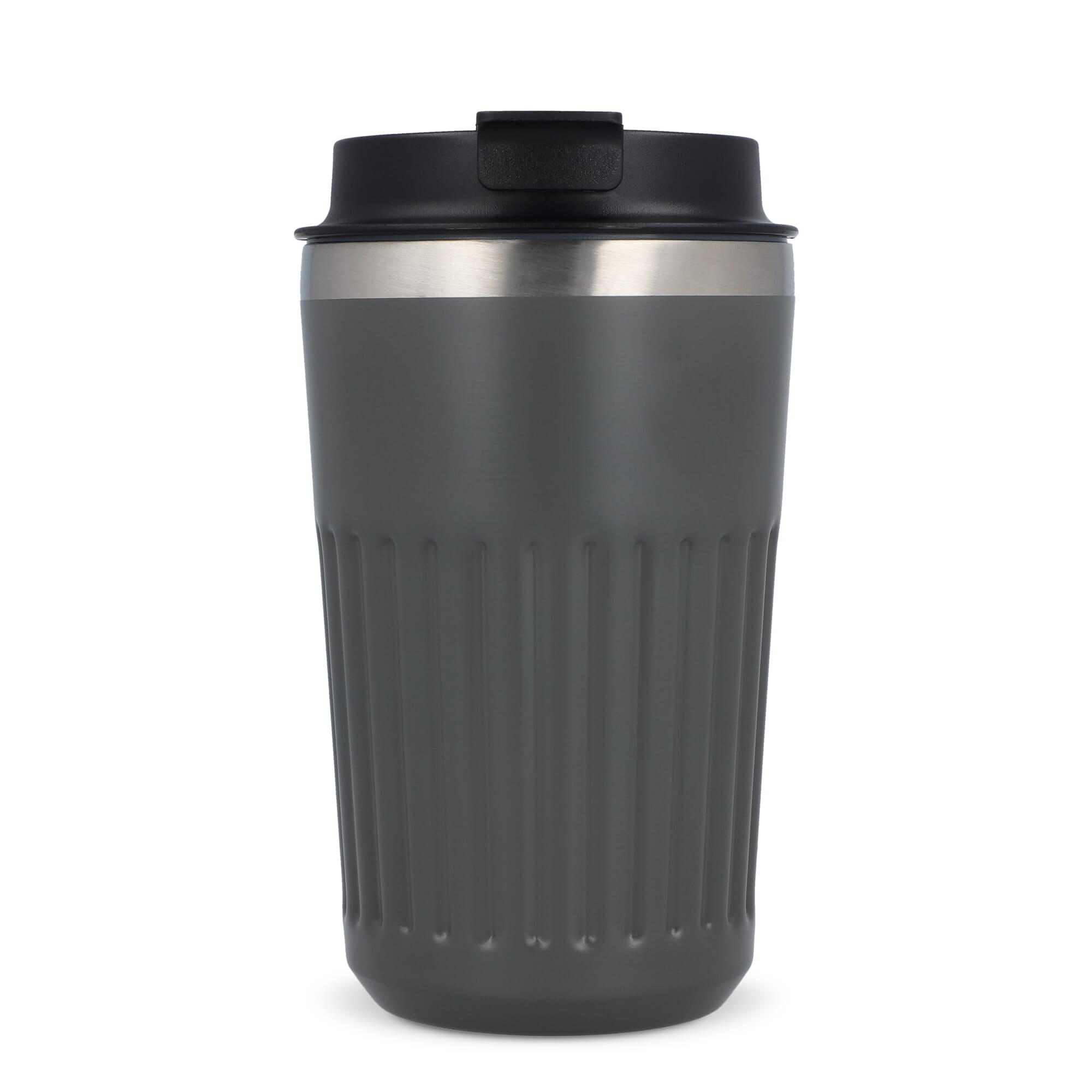 Recycelter Edelstahl-Thermobecher für Kaffee zum Mitnehmen, 400 ml