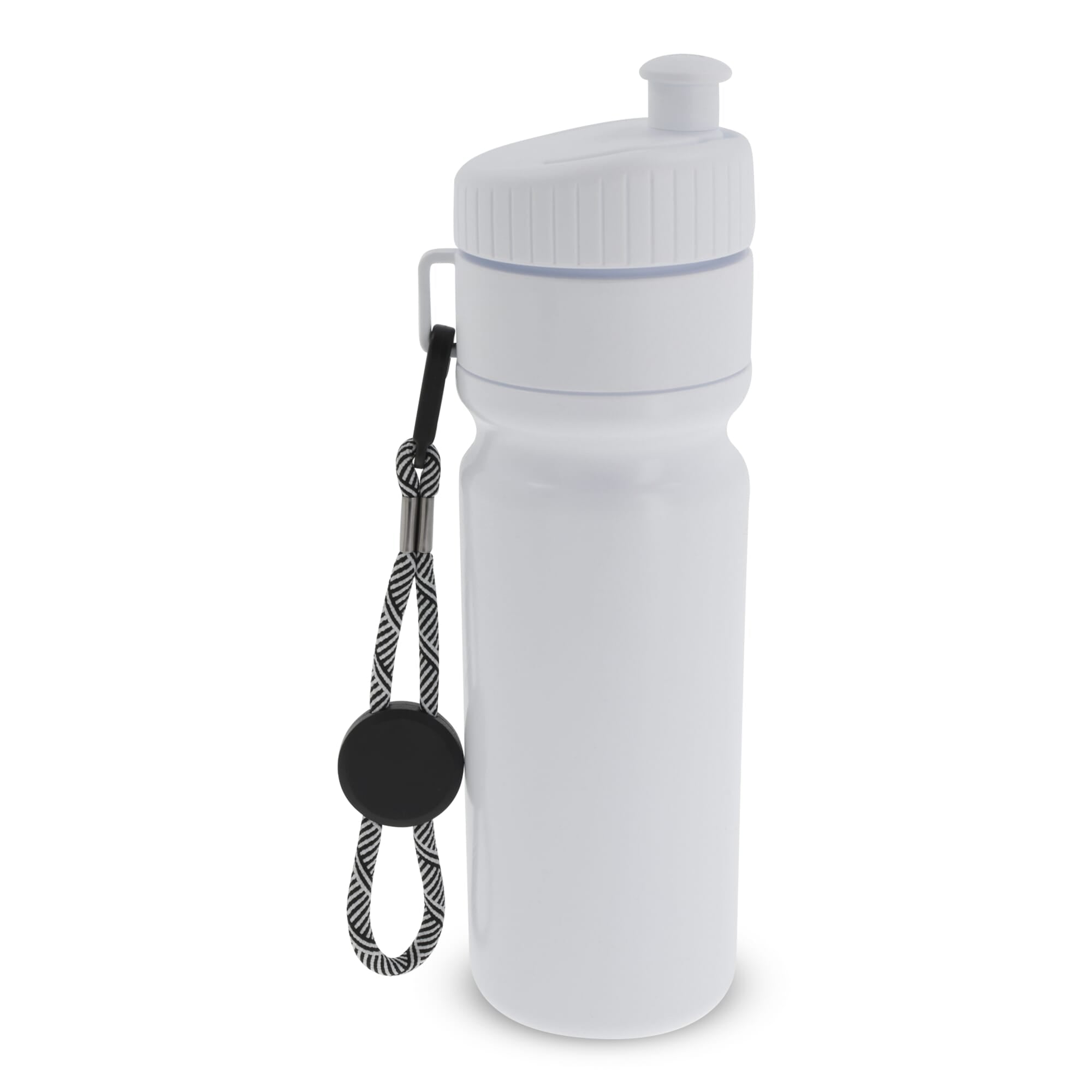 Sportflasche mit Rand und Kordel 750ml