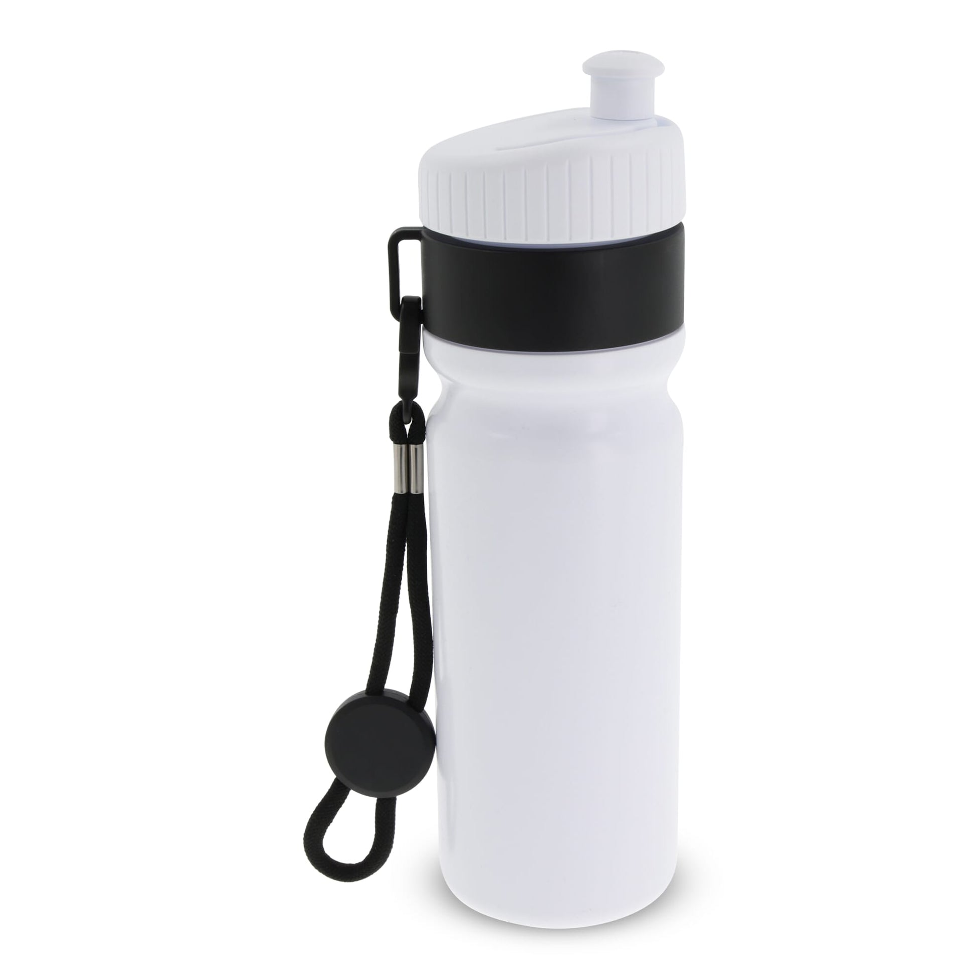 Sportflasche mit Rand und Kordel 750ml