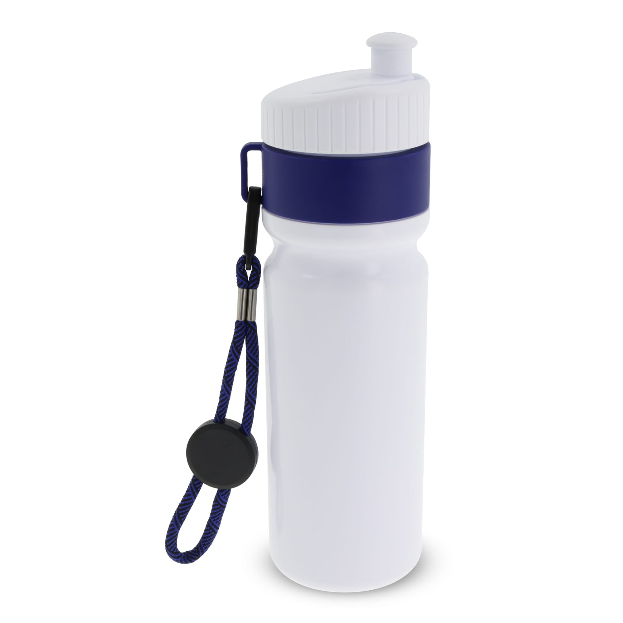 Sportflasche mit Rand und Kordel 750ml