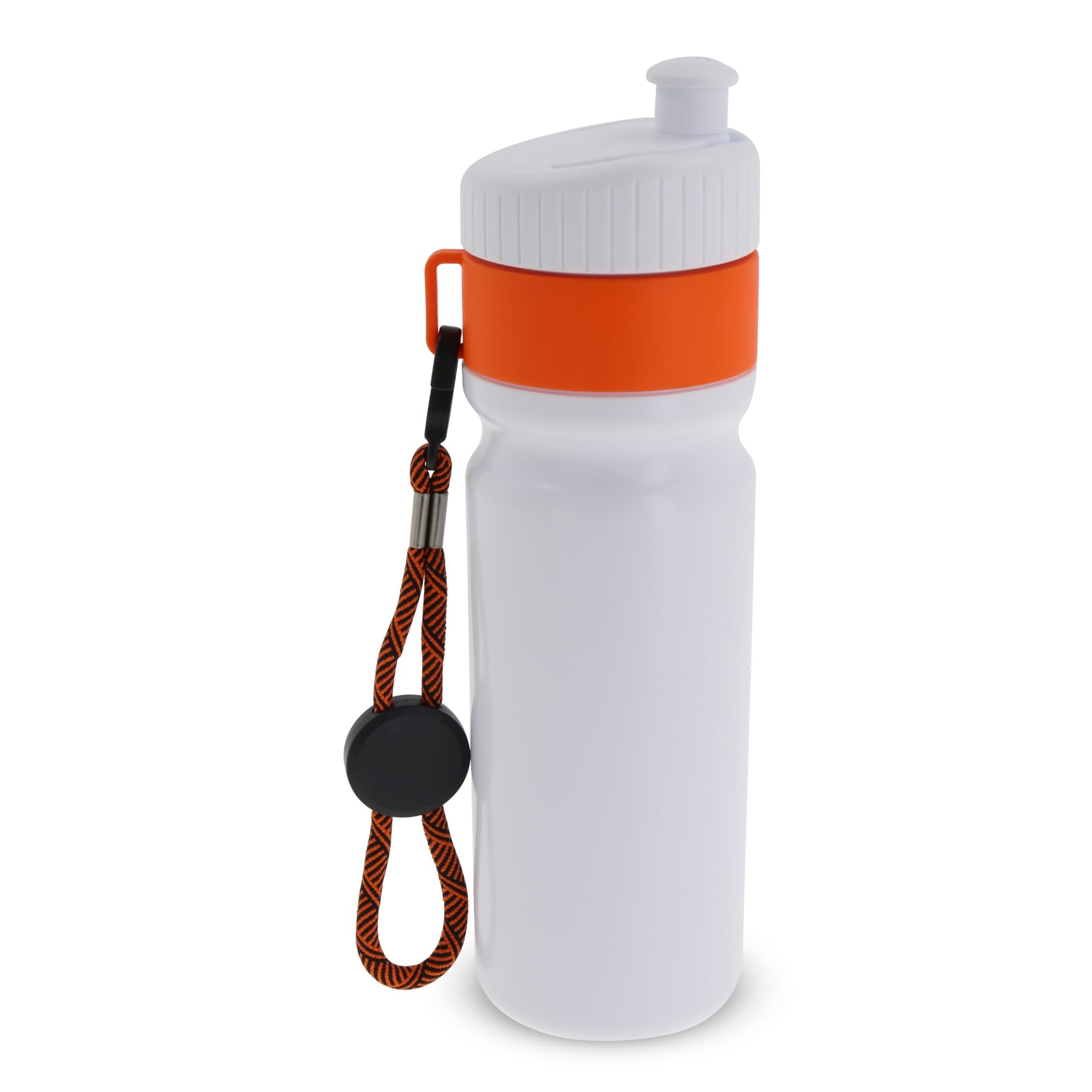 Sportflasche mit Rand und Kordel 750ml