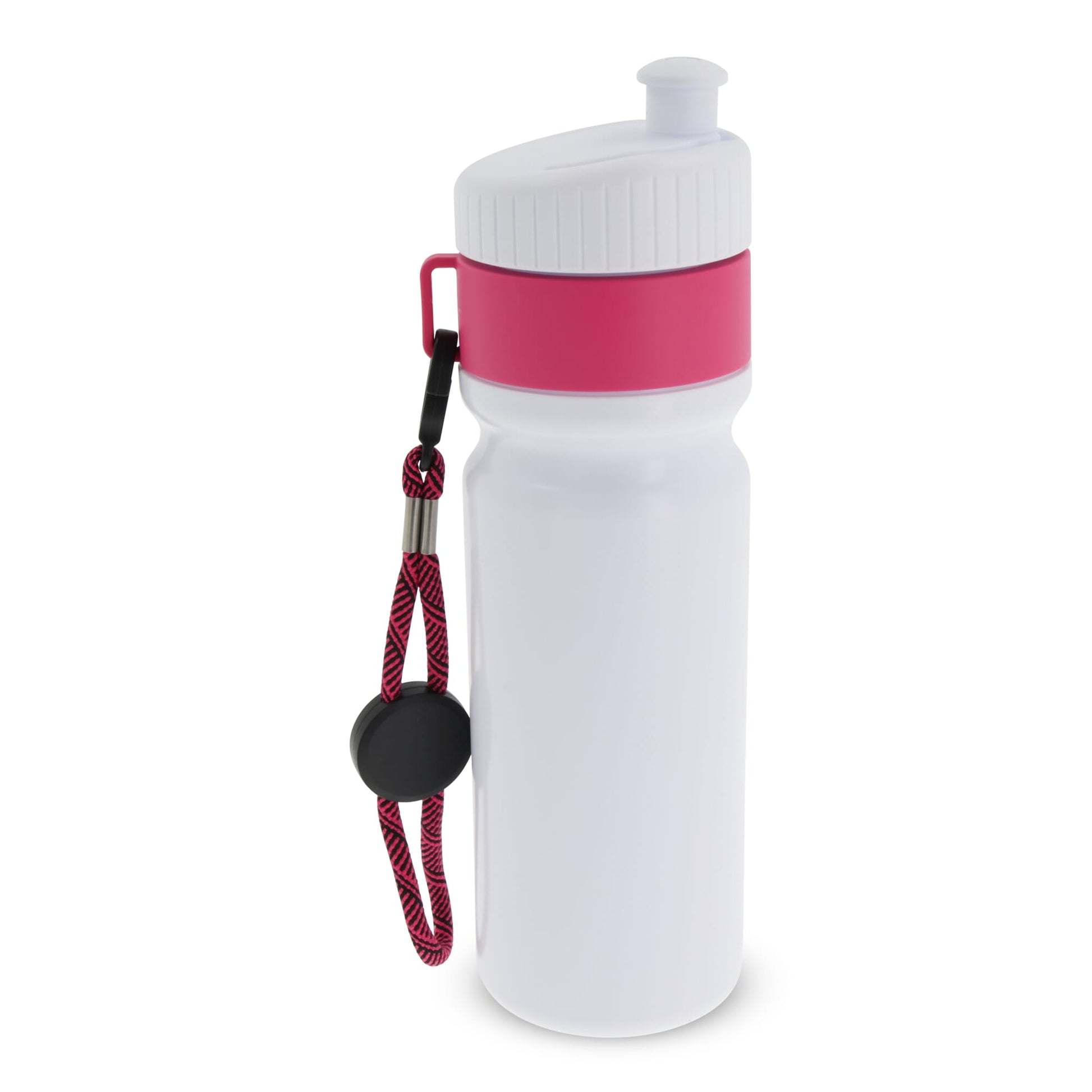 Sportflasche mit Rand und Kordel 750ml