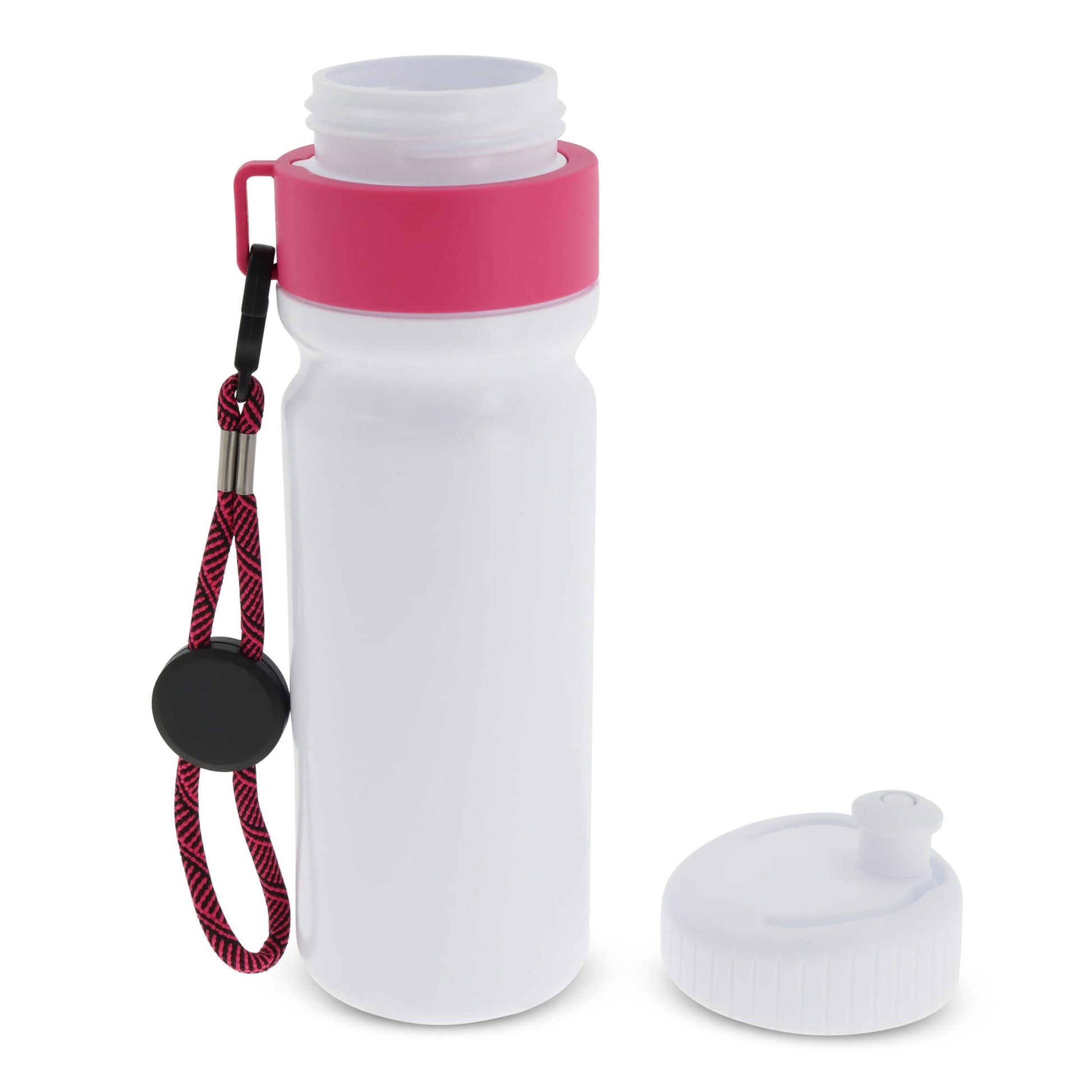 Sportflasche mit Rand und Kordel 750ml