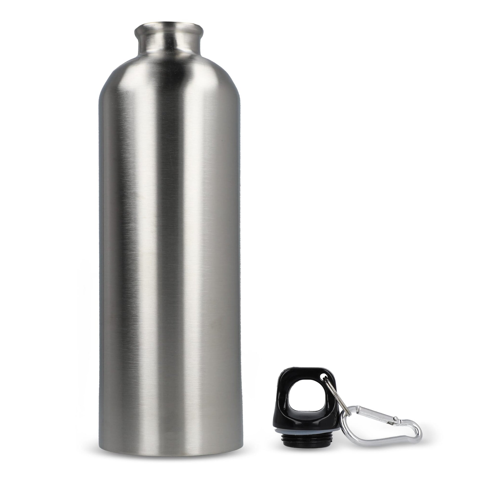 R-Edelstahl einwandige Flasche mit Karabiner 750ml