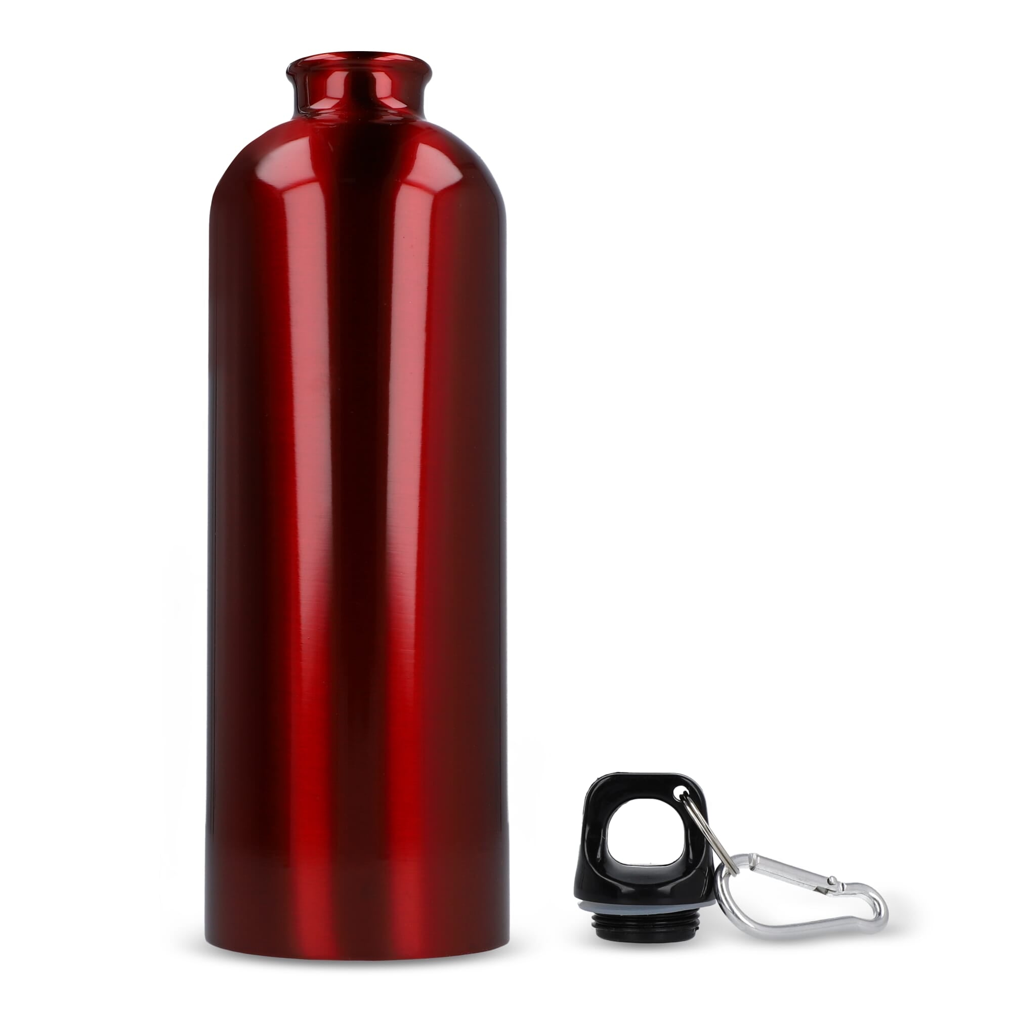 R-Edelstahl einwandige Flasche mit Karabiner 750ml