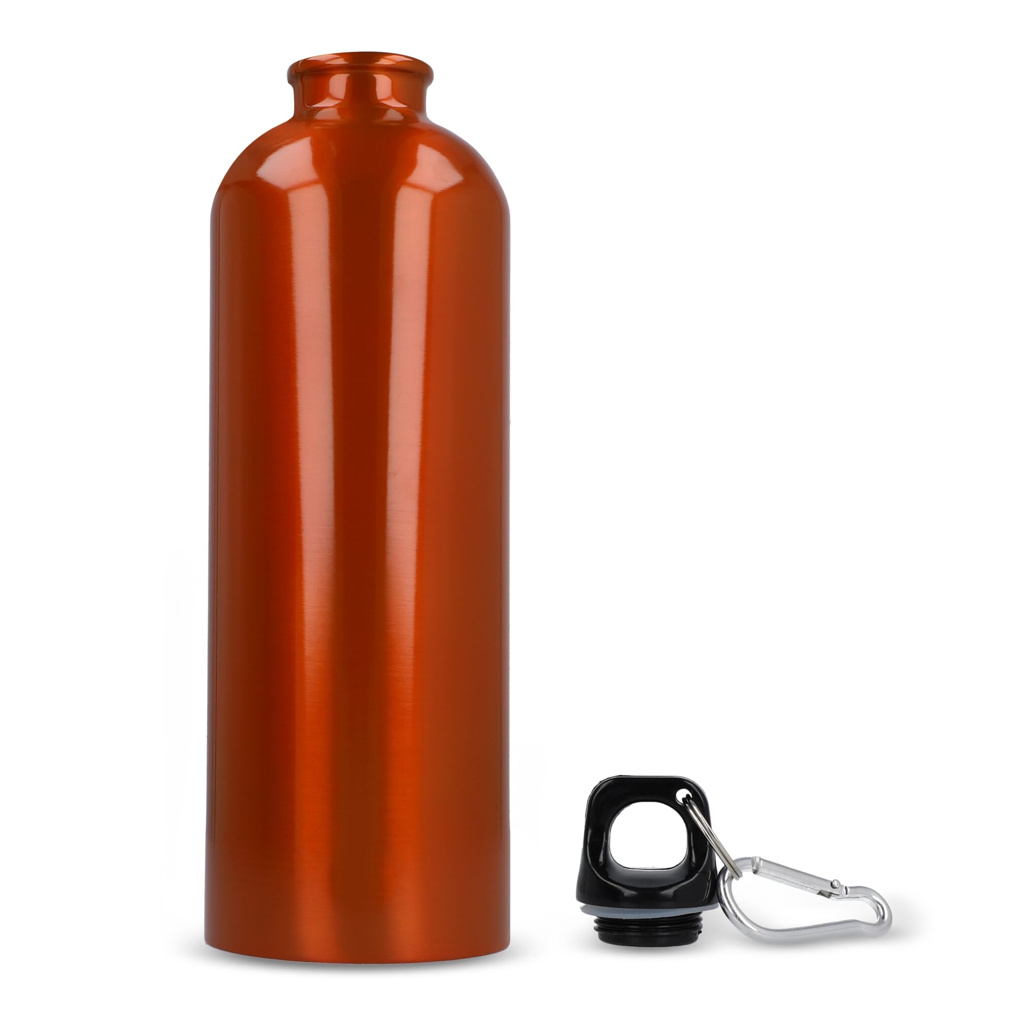 R-Edelstahl einwandige Flasche mit Karabiner 750ml