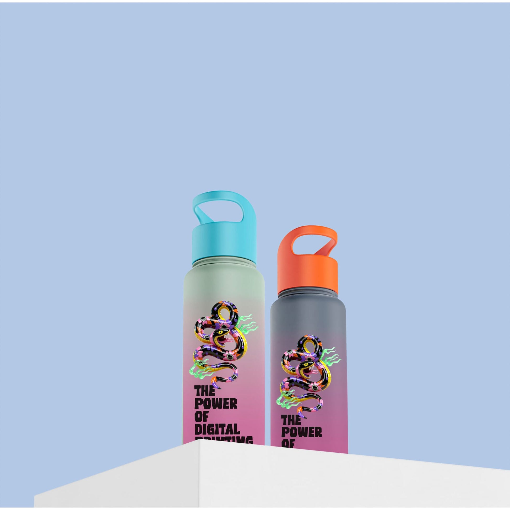 Loop Flasche combi R-PET 600ml