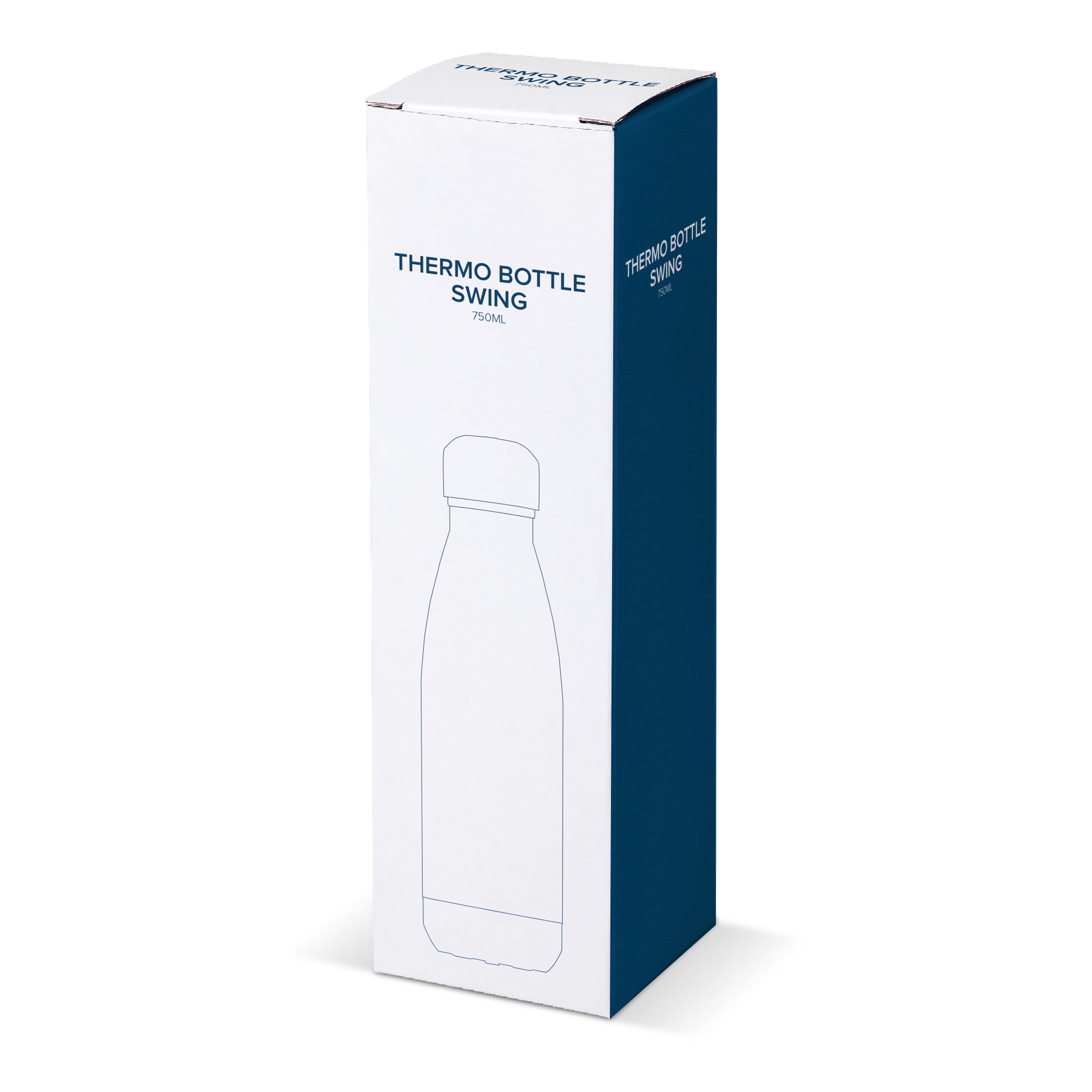 Isolierflasche SWING 750 ml aus Edelstahl