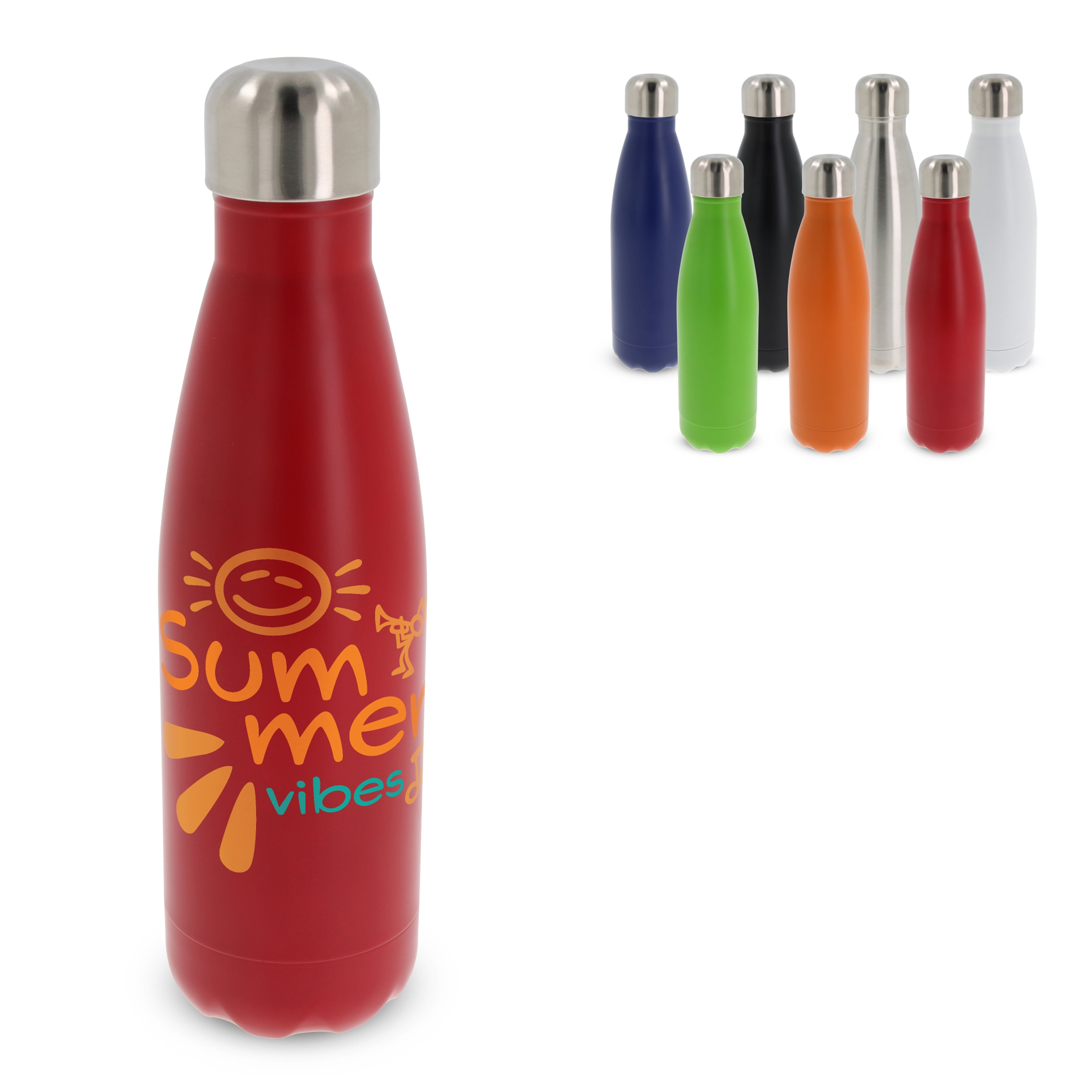 Isolierflasche SWING 500 ml aus Edelstahl