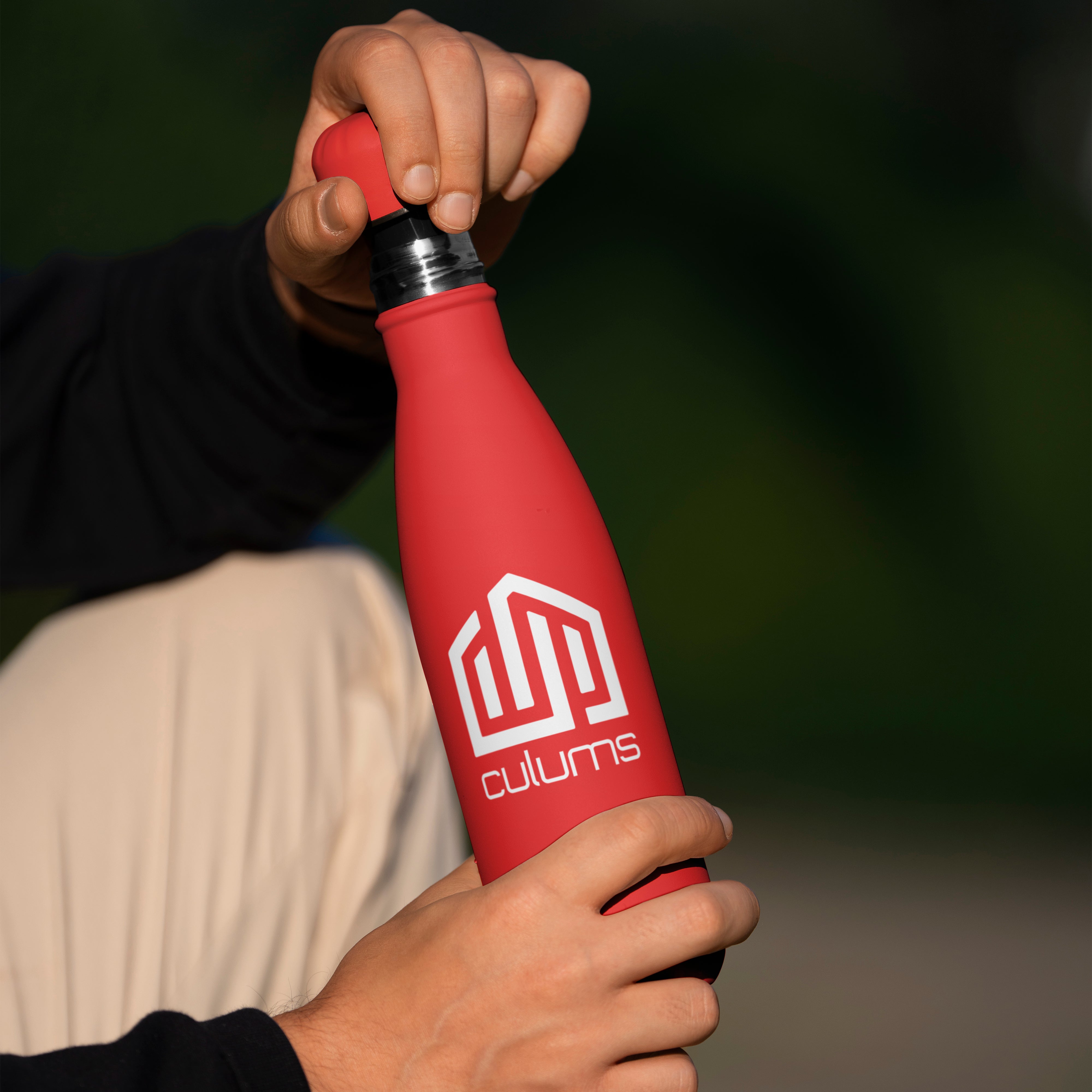 Isolierflasche R-SWING Softtouch 500 ml aus recyceltem Edelstahl