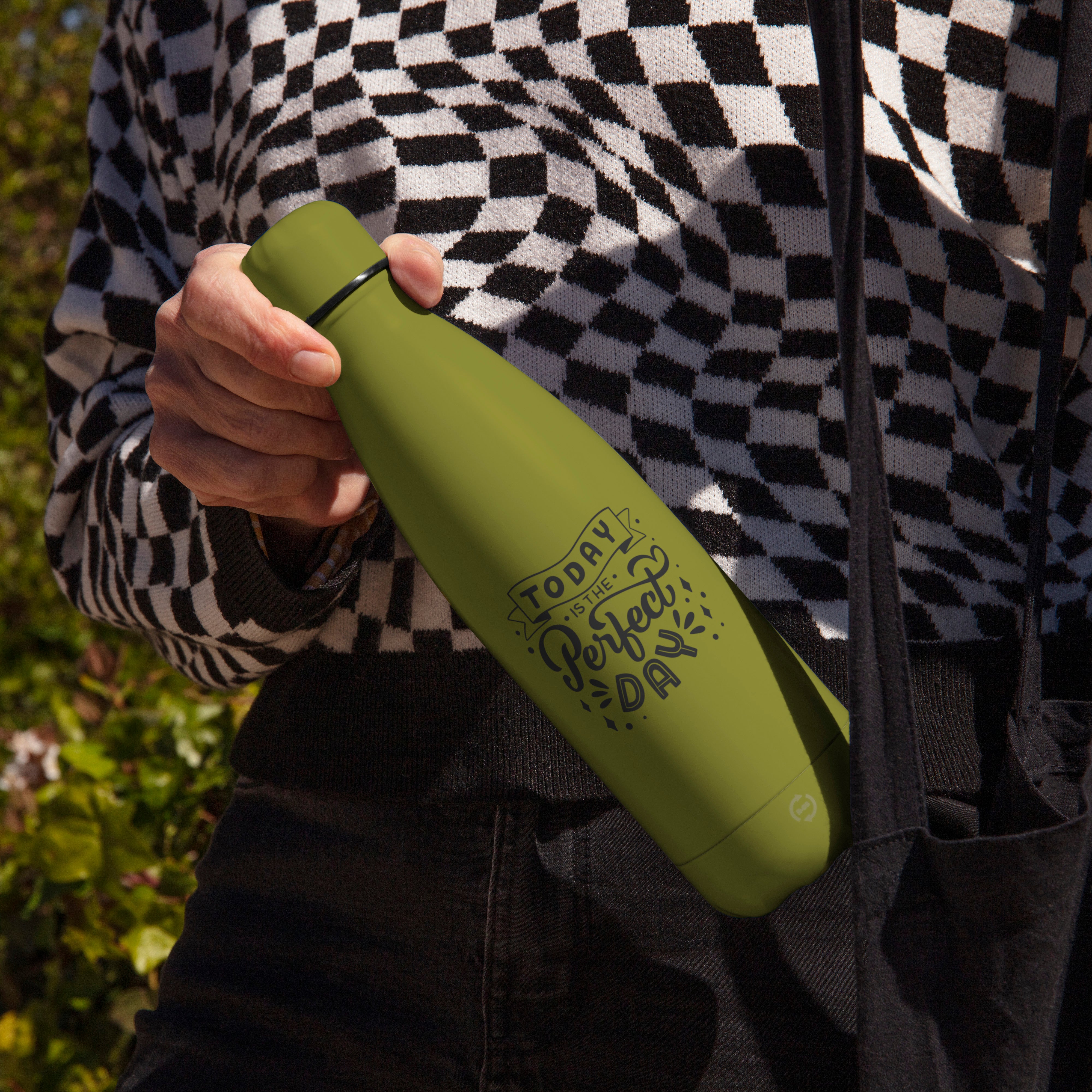 Isolierflasche R-SWING Softtouch 500 ml aus recyceltem Edelstahl