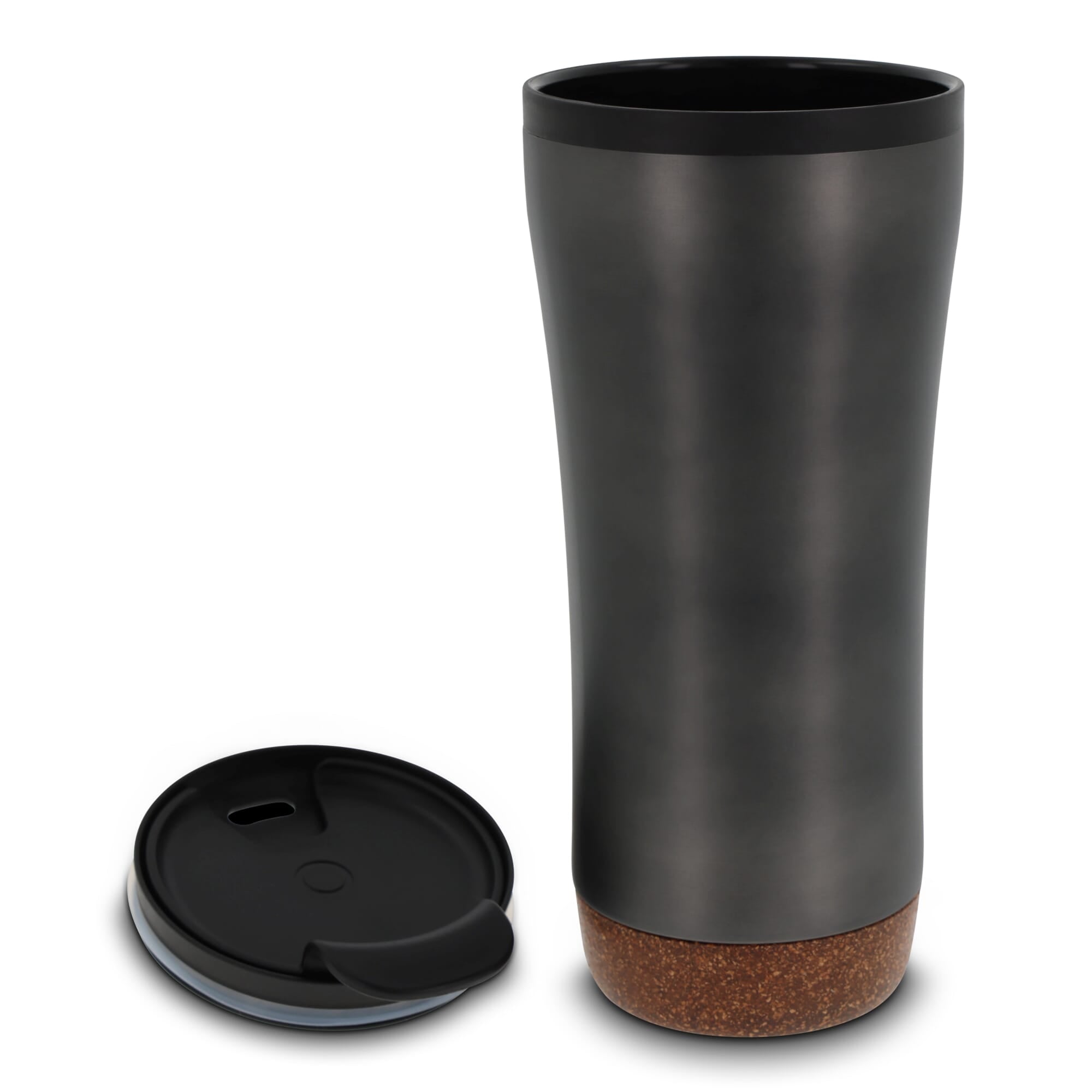 Doppelwandiger Becher mit einem Korkboden 480ml