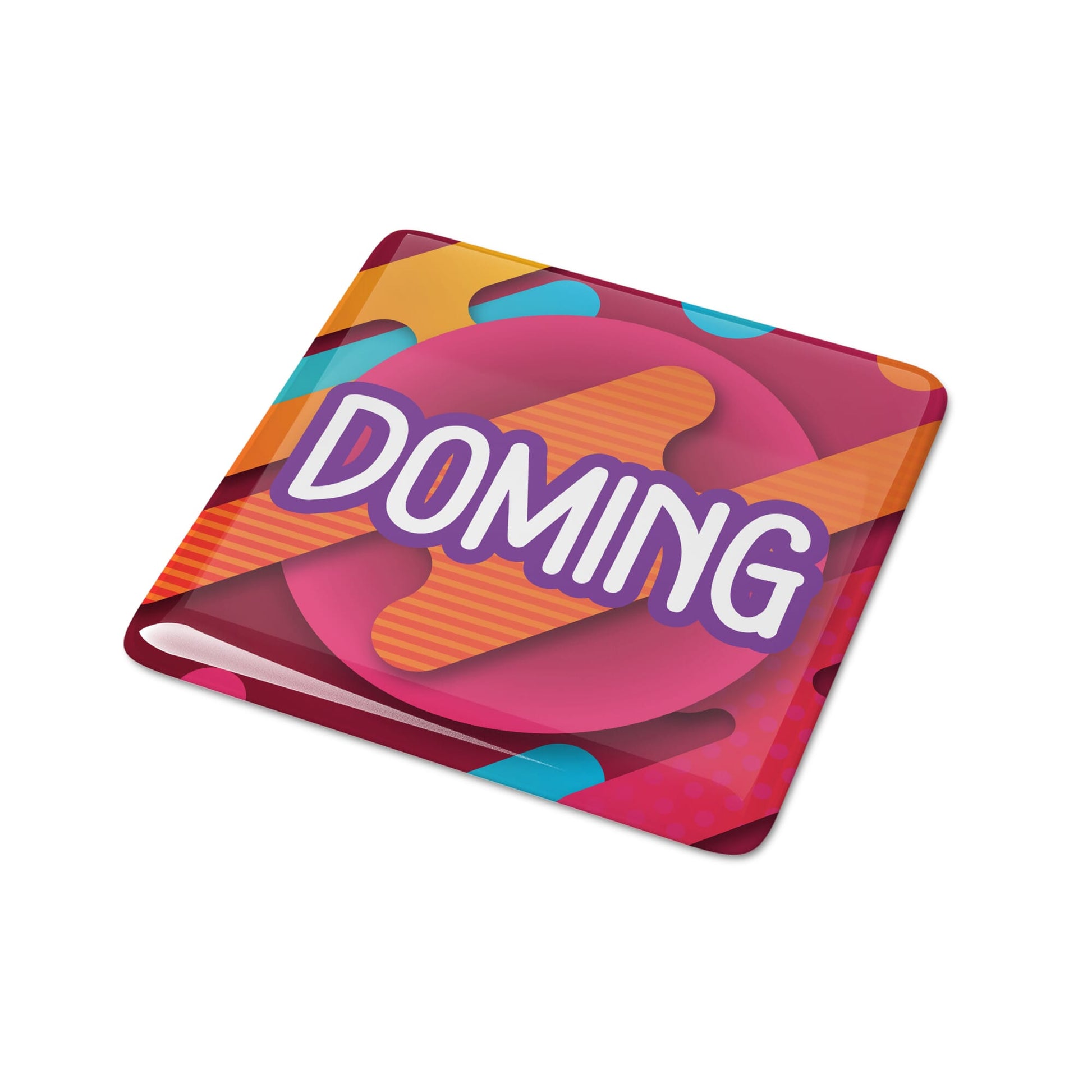 Doming Quadrat 13x13 mm