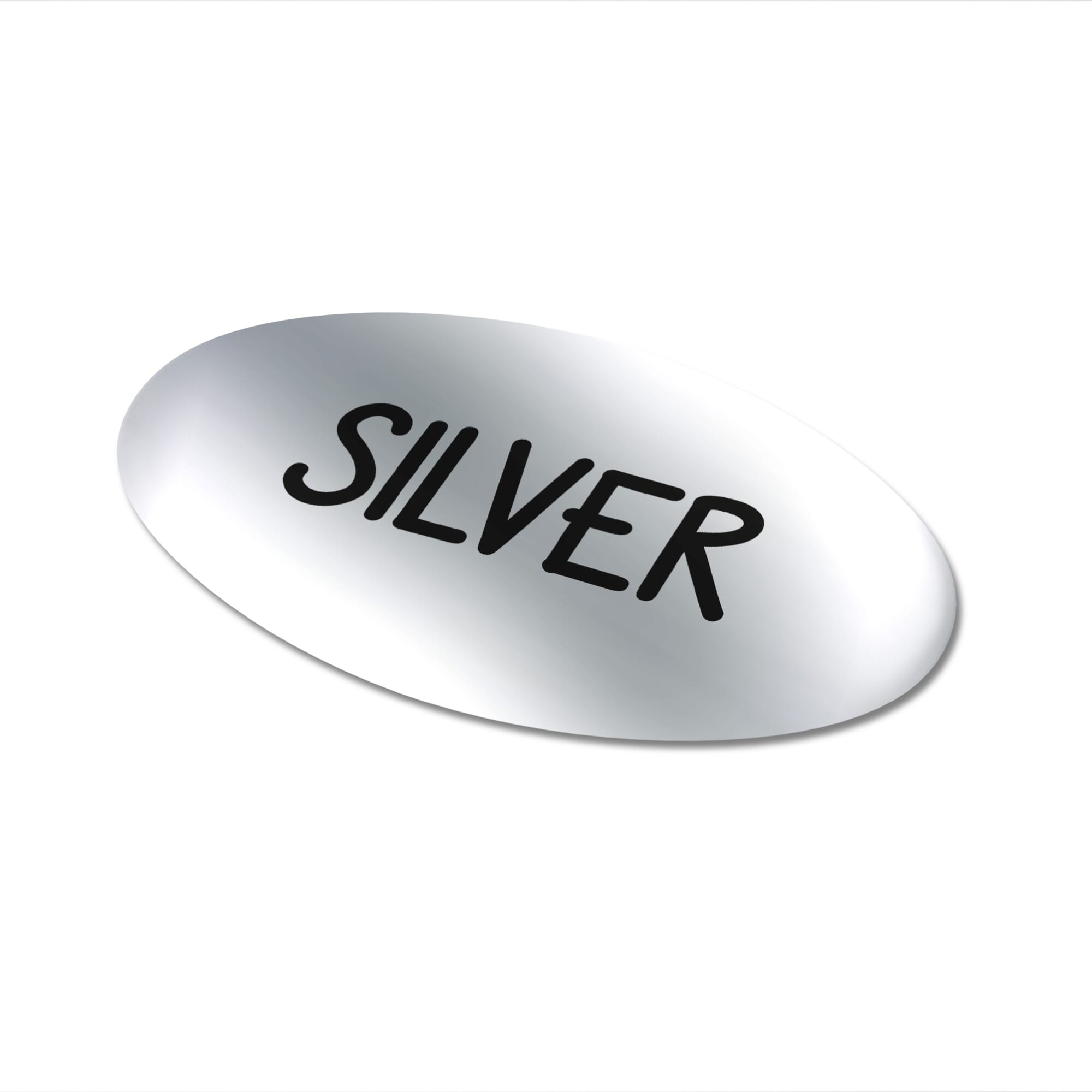 Vinyl Sticker Oval 60x35mm