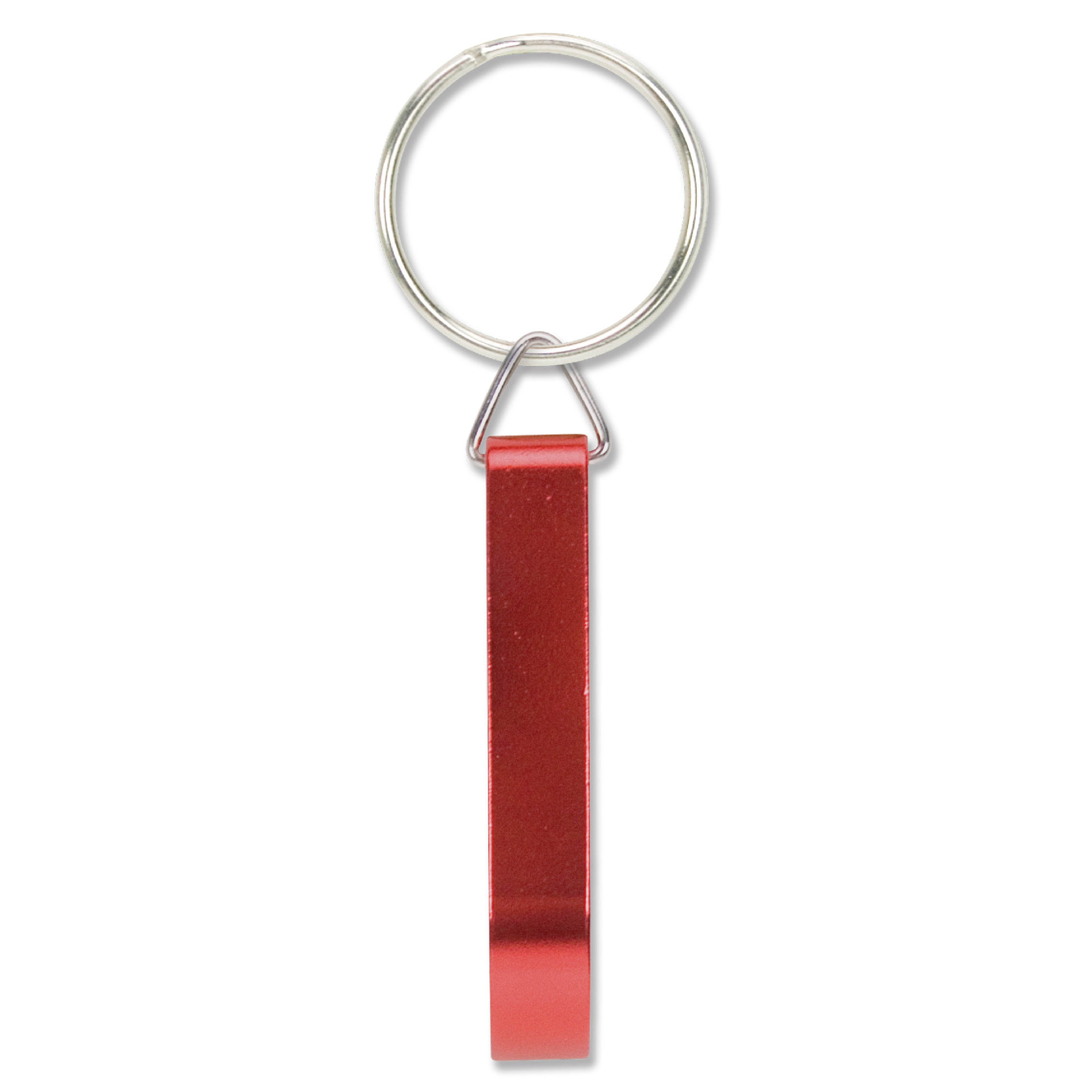 Schlüsselanhänger mit Flaschenöffner aus Aluminium