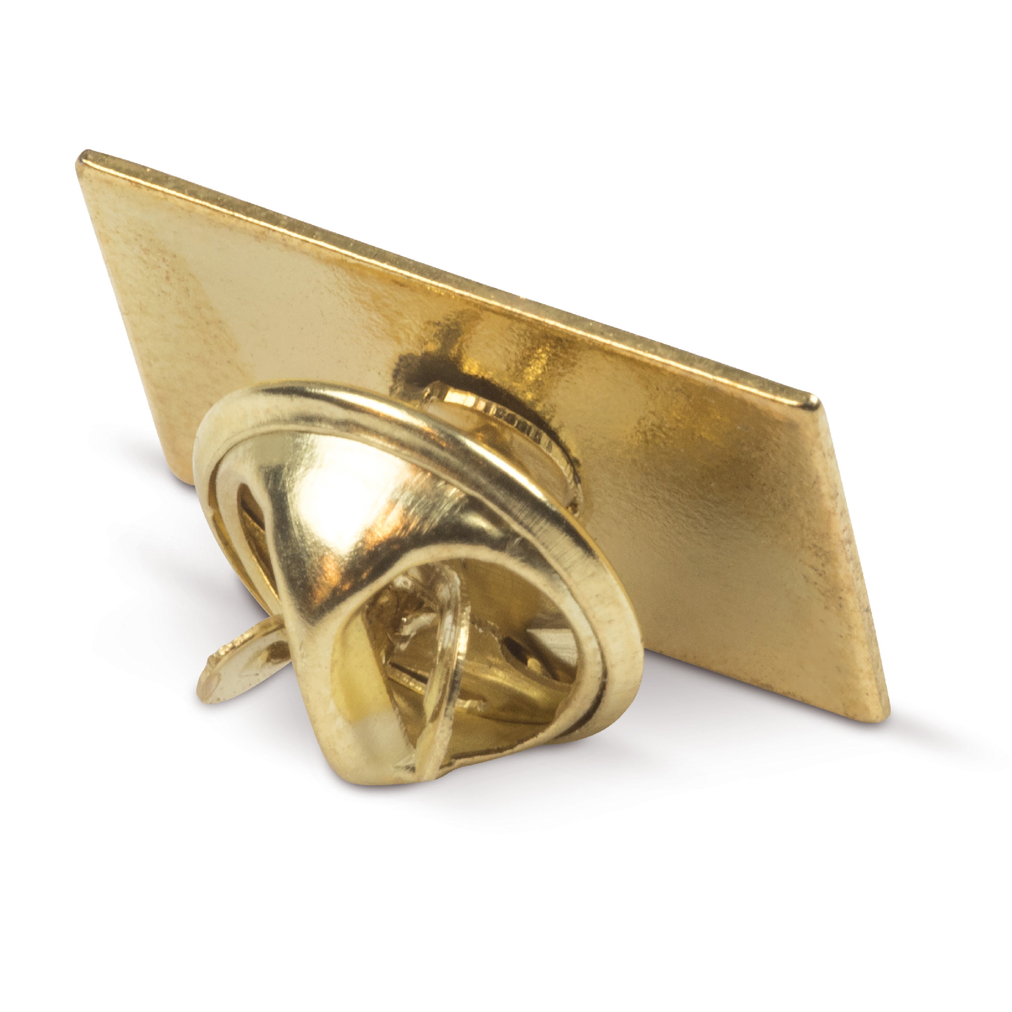 Metall-Pin rechteckig 19 × 13 mm
