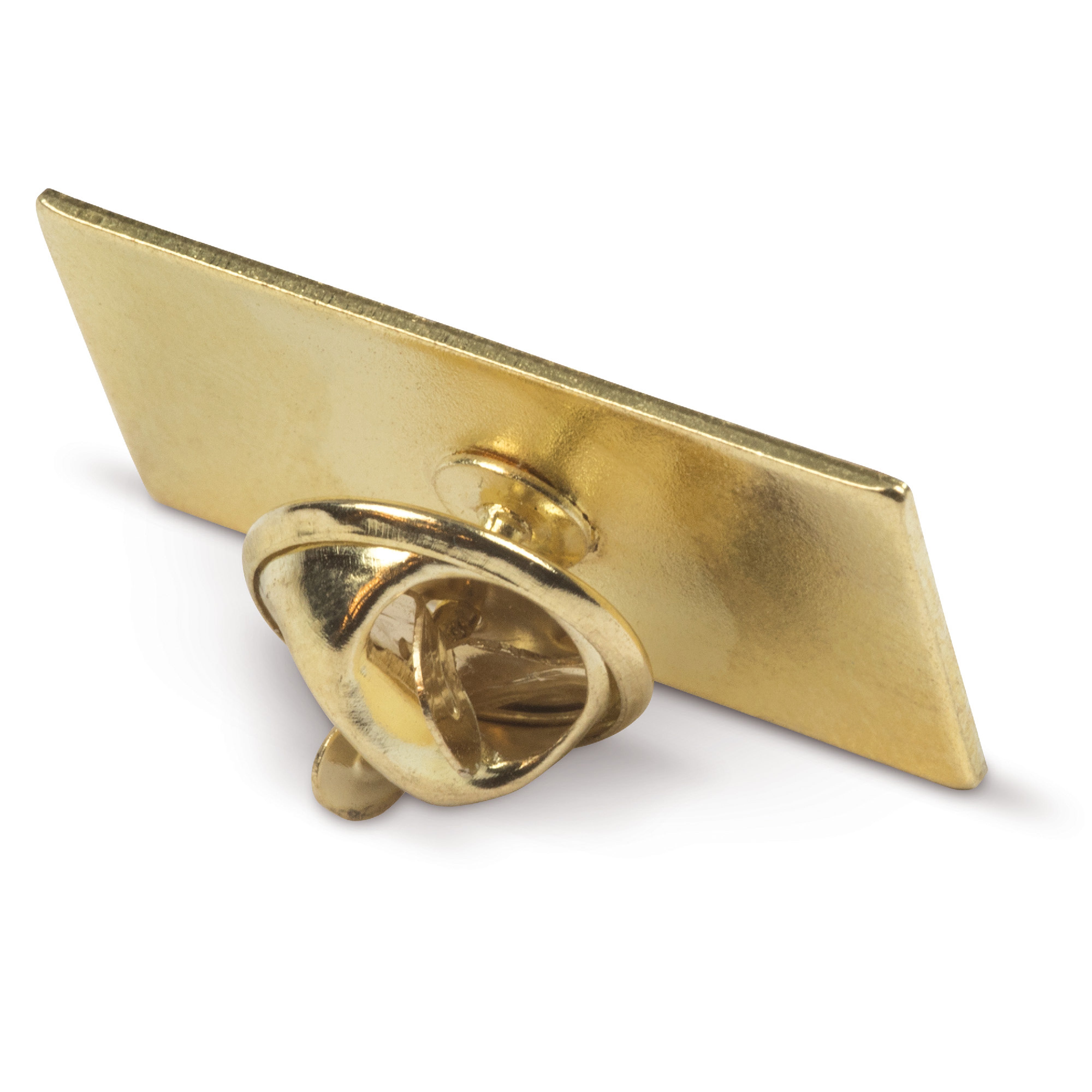 Metall-Pin rechteckig 26 × 14 mm