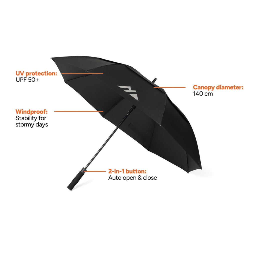 Nordic Drift Trail 27' AWARE™ RPET Sturm-Schirm mit UPF 50+ – Ansicht 2