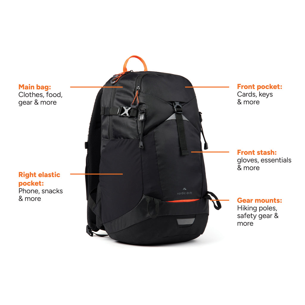 Nordic Drift Trail RCS Rucksack 24L – Ansicht 2