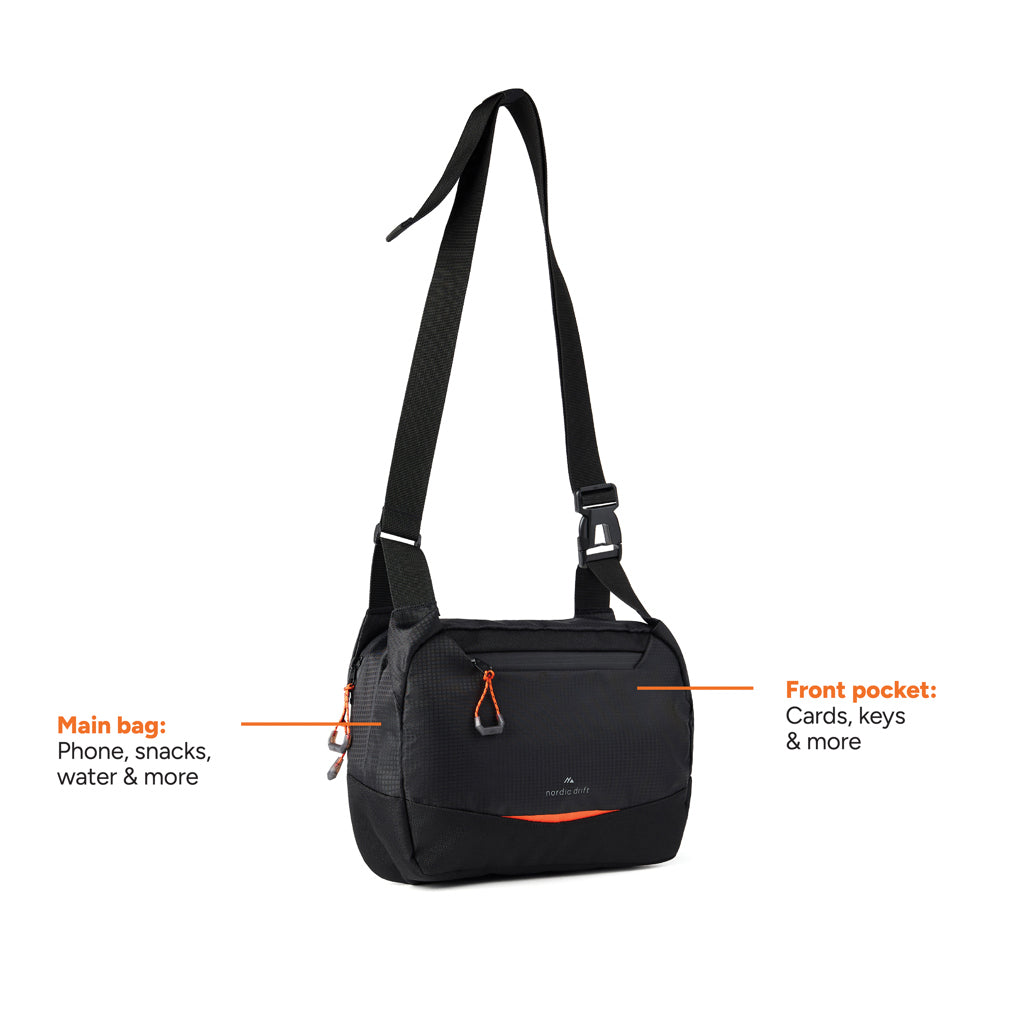 Nordic Drift Trail RCS Crossbody-Bag 4L – Ansicht 2
