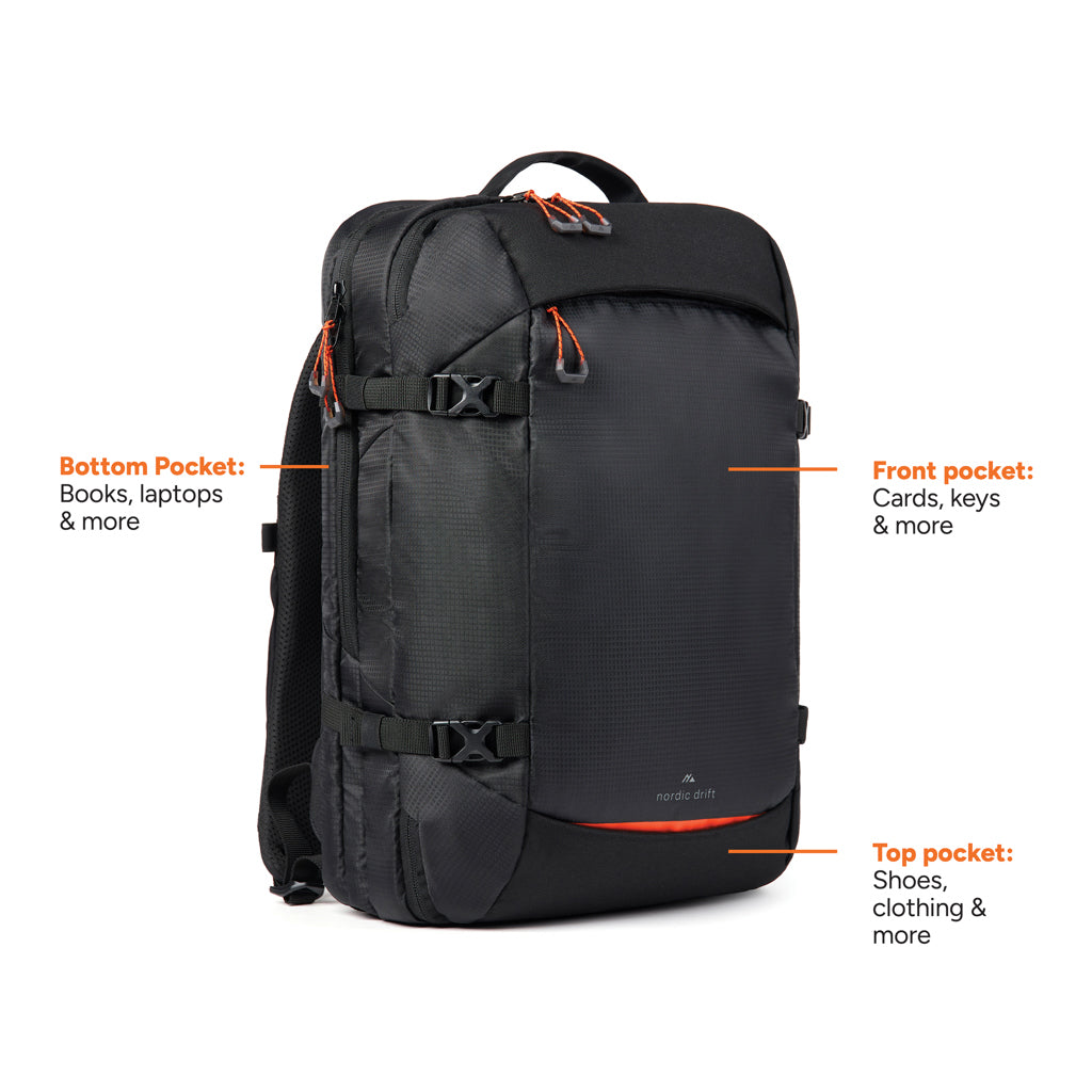 Nordic Drift RCS Traveling Rucksack 25L – Ansicht 2