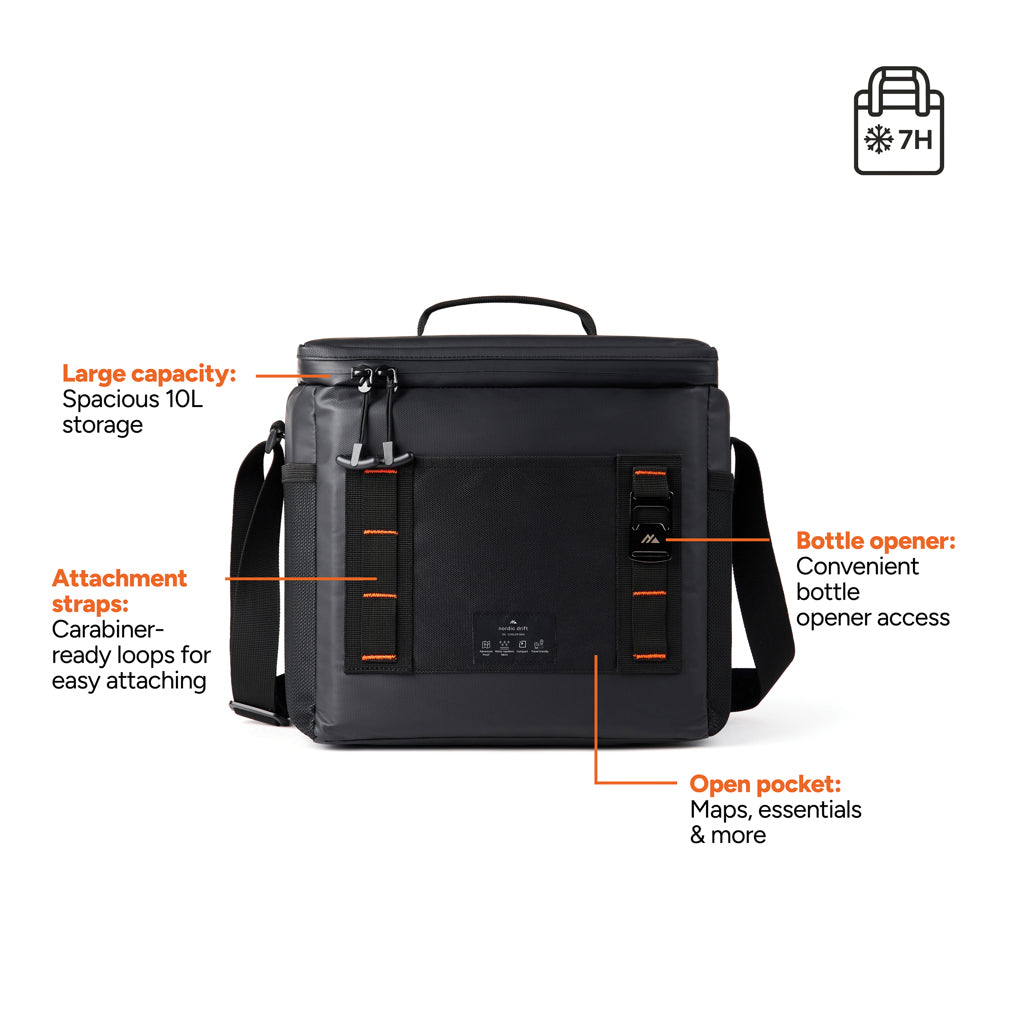 Nordic Drift Storm RCS wasserabw. Kühltasche 10 Liter – Ansicht 5