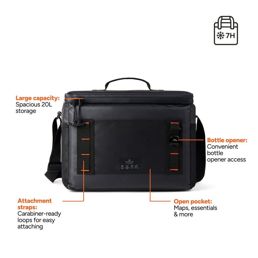Nordic Drift Storm RCS wasserabw. Kühltasche 20 Liter – Ansicht 5
