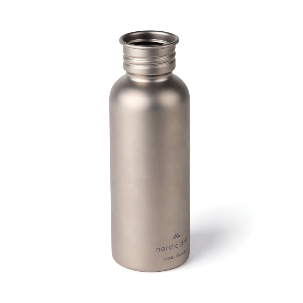 Nordic Drift Trail Ultraleichte Titan-Wasserflasche 600ml – Ansicht 7