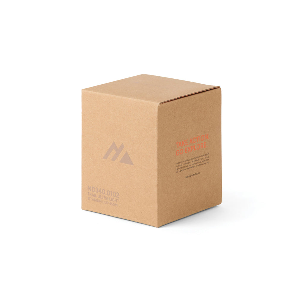 Nordic Drift Trail Ultraleichte Titan-Becher 450ml – Ansicht 3