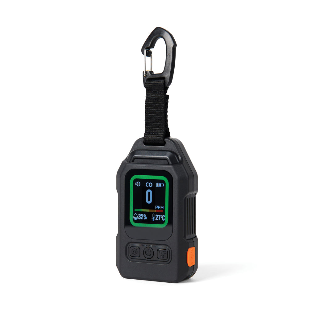 Nordic Drift Everest tragbarer CO-Detektor mit LED & Alarm – Ansicht 3