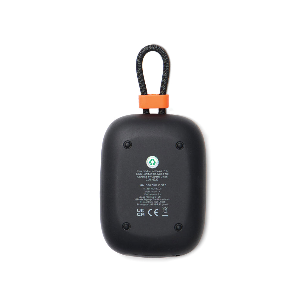 Nordic Drift Titan IP67 wasser-& staubgeschützter 5W-Speaker – Ansicht 5