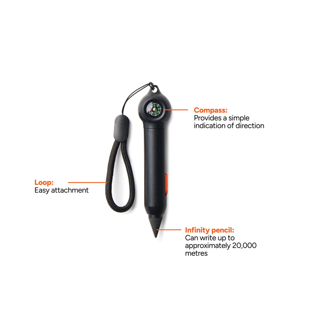 Nordic Drift Trial RCS Infinity Pocket-Pen mit Kompass – Ansicht 2