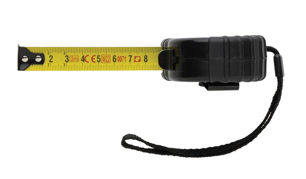 3m/16mm Maßband aus RCS recyceltem Kunststoff – Ansicht 3