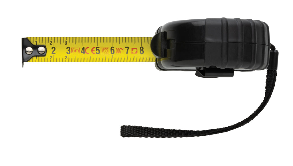 5m/19mm Maßband aus RCS recyceltem Kunststoff – Ansicht 4