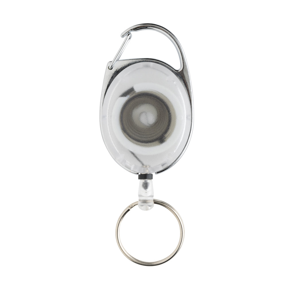 Roller-Clip-Schlüsselanhänger aus RCS recyceltem ABS – Ansicht 1