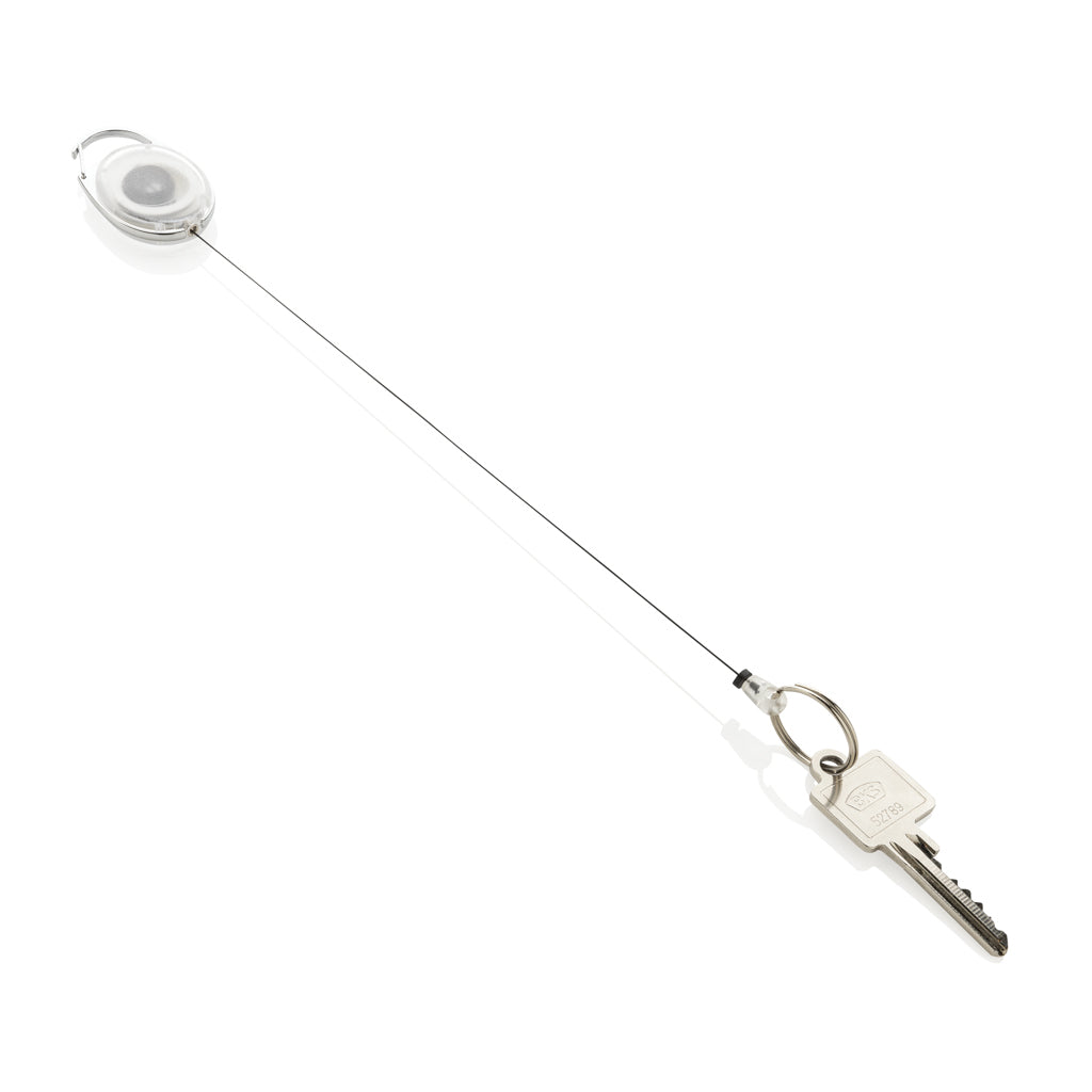 Roller-Clip-Schlüsselanhänger aus RCS recyceltem ABS – Ansicht 2