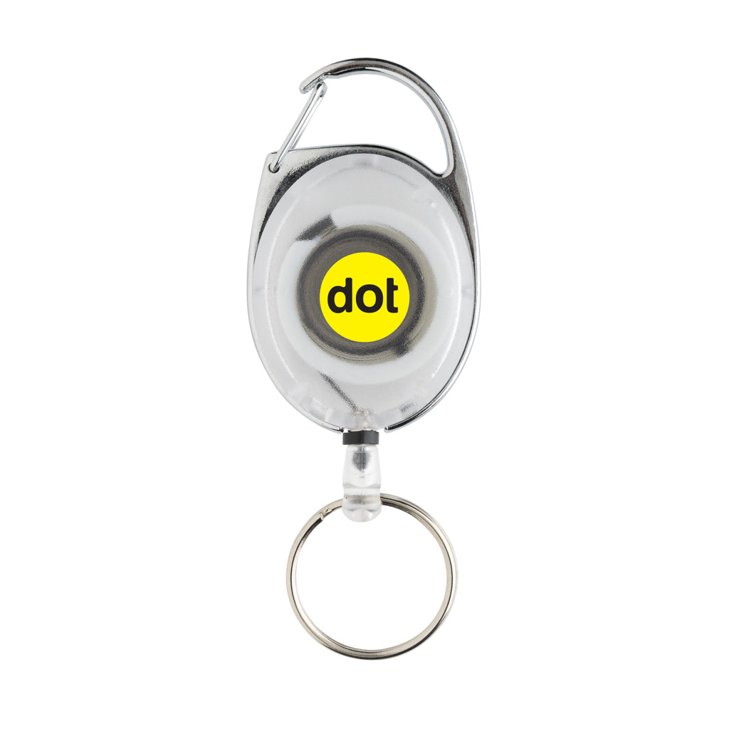 Roller-Clip-Schlüsselanhänger aus RCS recyceltem ABS – Ansicht 4