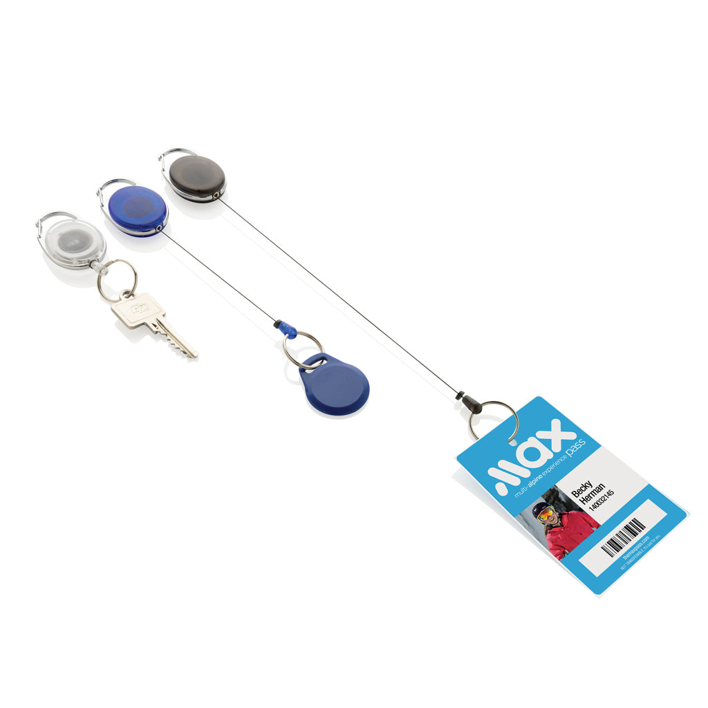 Roller-Clip-Schlüsselanhänger aus RCS recyceltem ABS – Ansicht 6