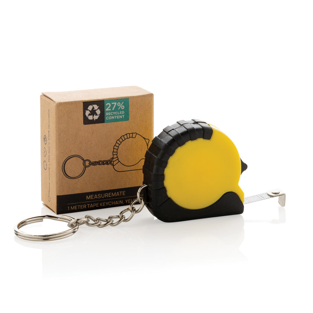 MeasureMate 1m Schlüsselband aus RCS recyceltem ABS – Ansicht 5