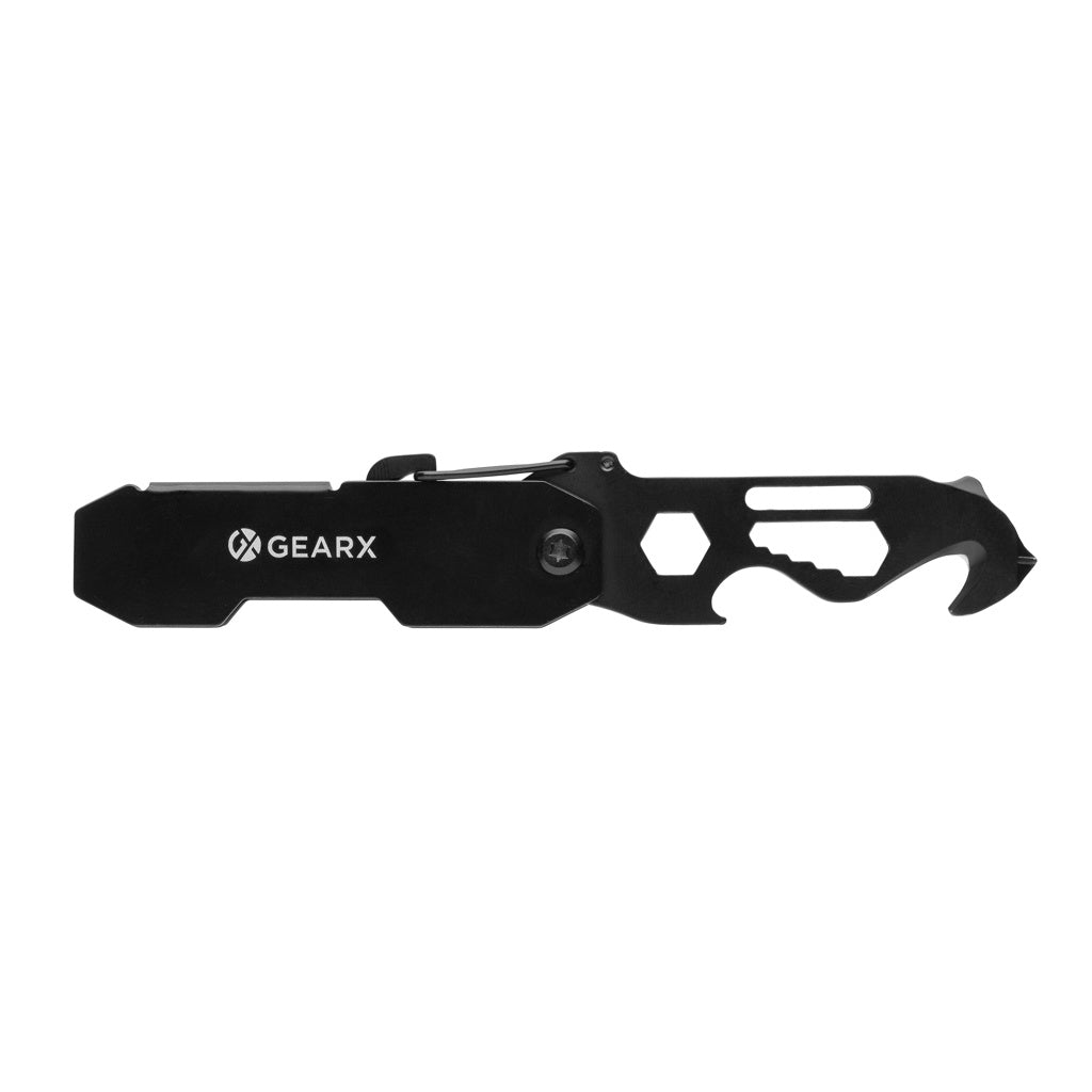 GearX faltbares EDC-Werkzeug mit Kartonmesser & Karabiner – Ansicht 3