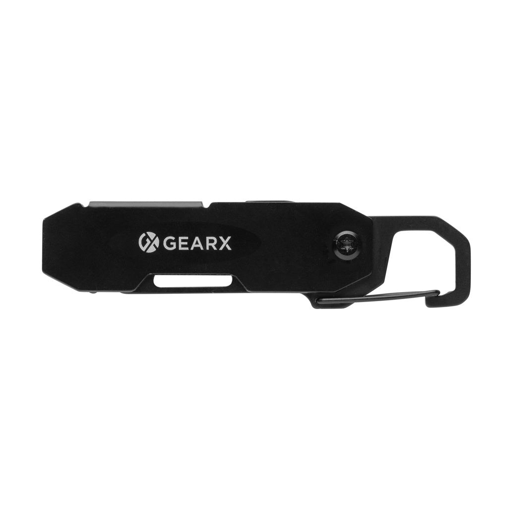 GearX faltbares EDC-Werkzeug mit Kartonmesser & Karabiner – Ansicht 4