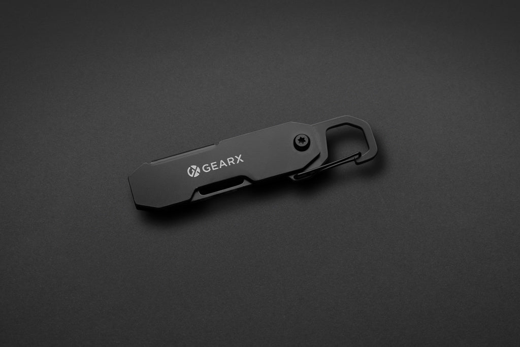 GearX faltbares EDC-Werkzeug mit Kartonmesser & Karabiner – Ansicht 7