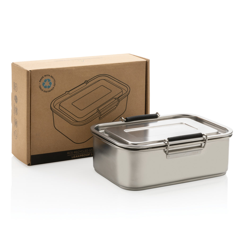 Auslaufsichere Lunchbox aus RCS recyceltem Stainless Steel – Ansicht 3