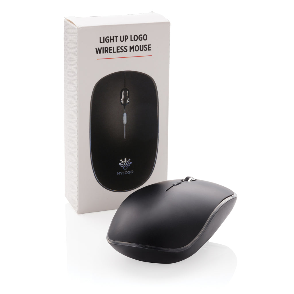 Light-Up Logo kabellose Maus – Ansicht 2
