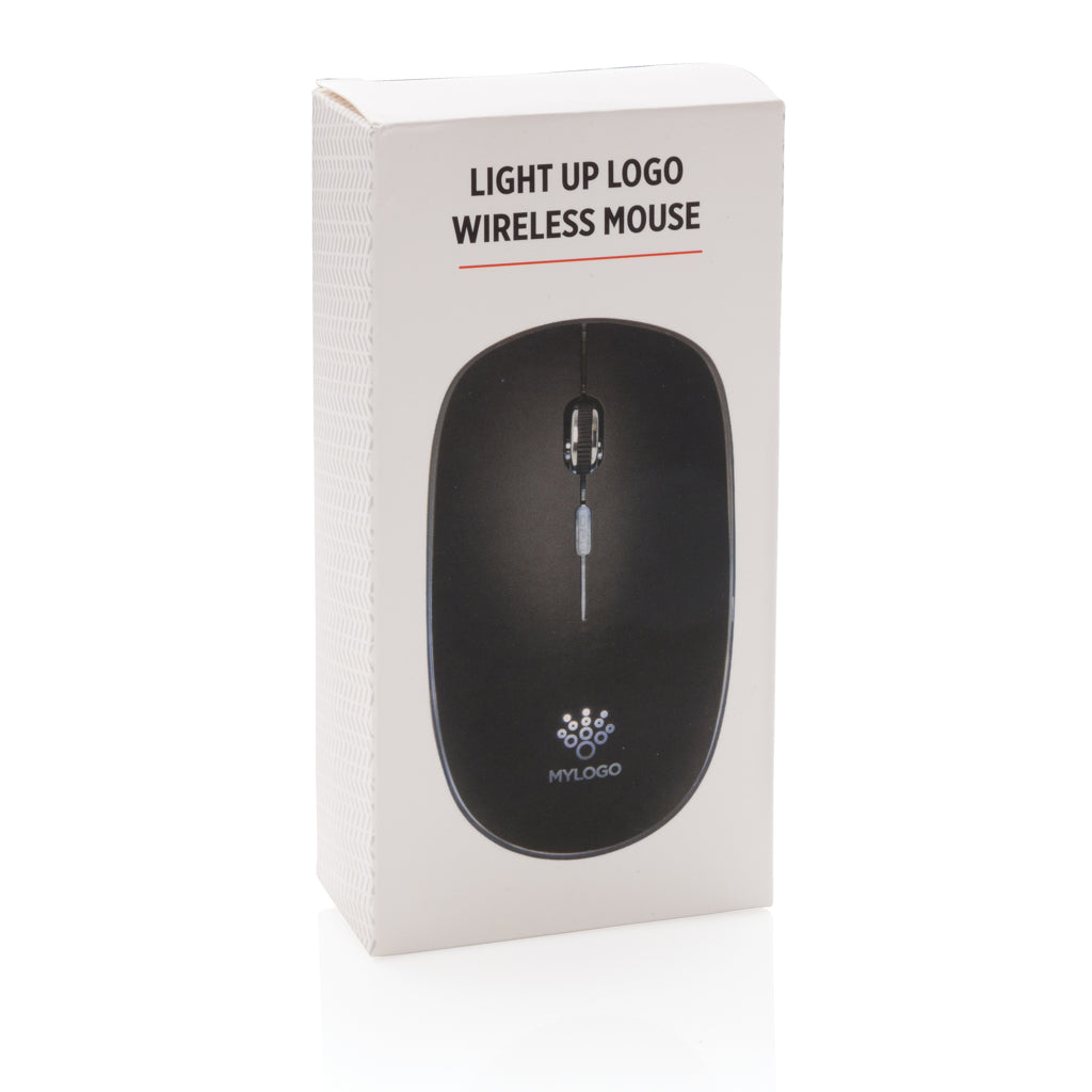 Light-Up Logo kabellose Maus – Ansicht 4
