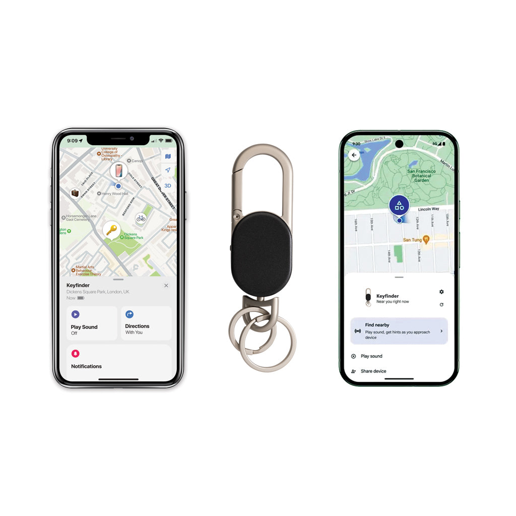 Keyfinder Dual Schlüsselanhänger mit weltweiter Ortung – Ansicht 3