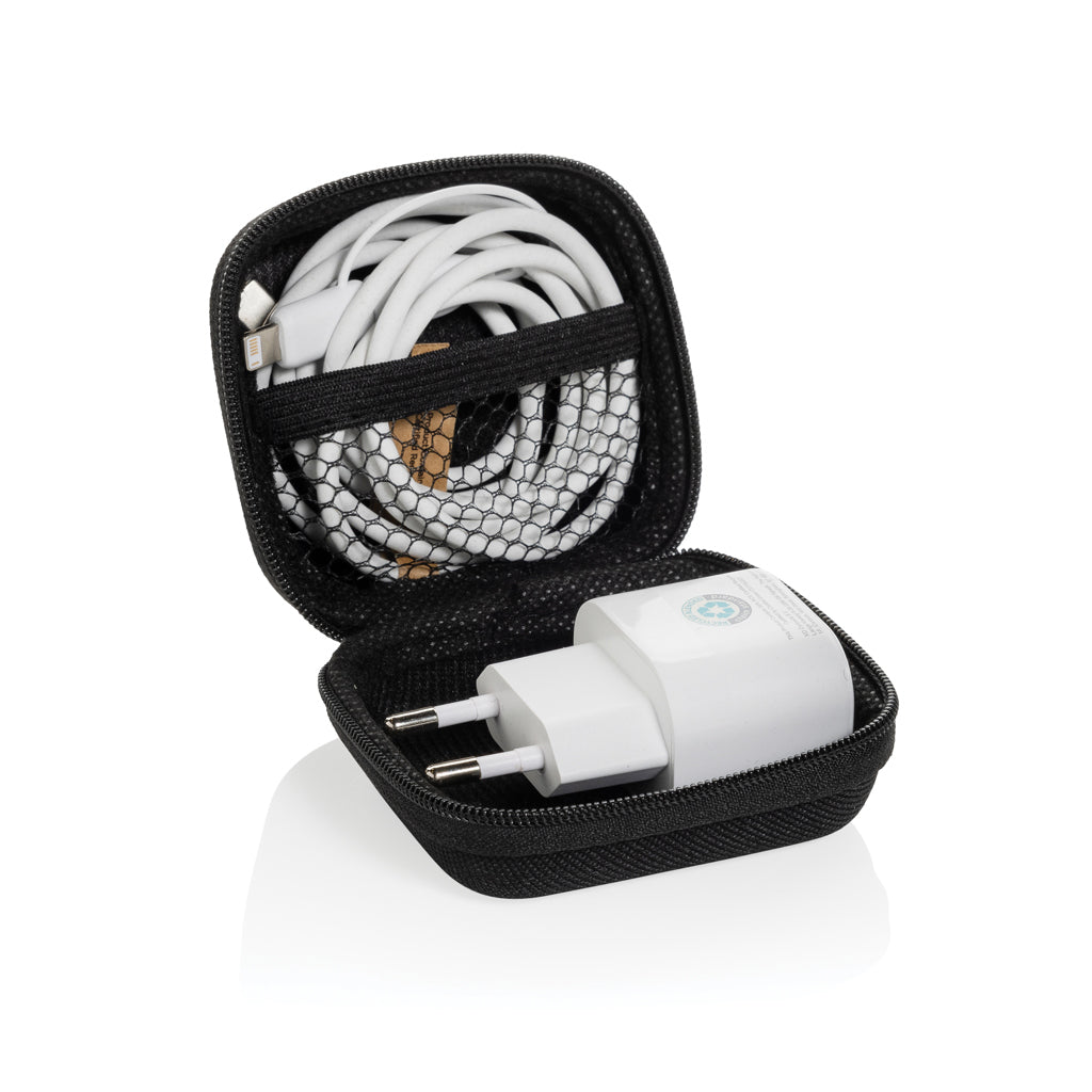 Boost 2-tlg. 20W Type-C Ladeset aus RCS recyceltem PET – Ansicht 3