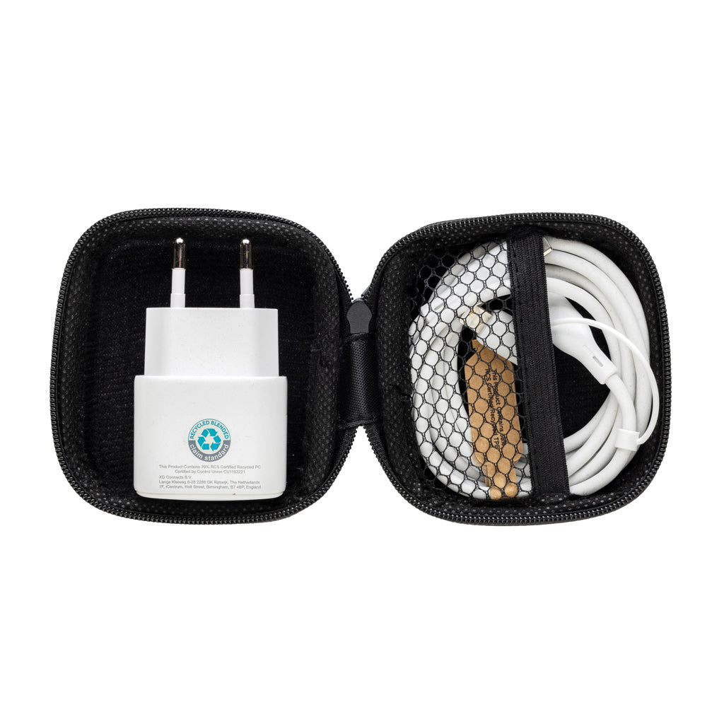 Boost 2-tlg. 20W Type-C Ladeset aus RCS recyceltem PET – Ansicht 6