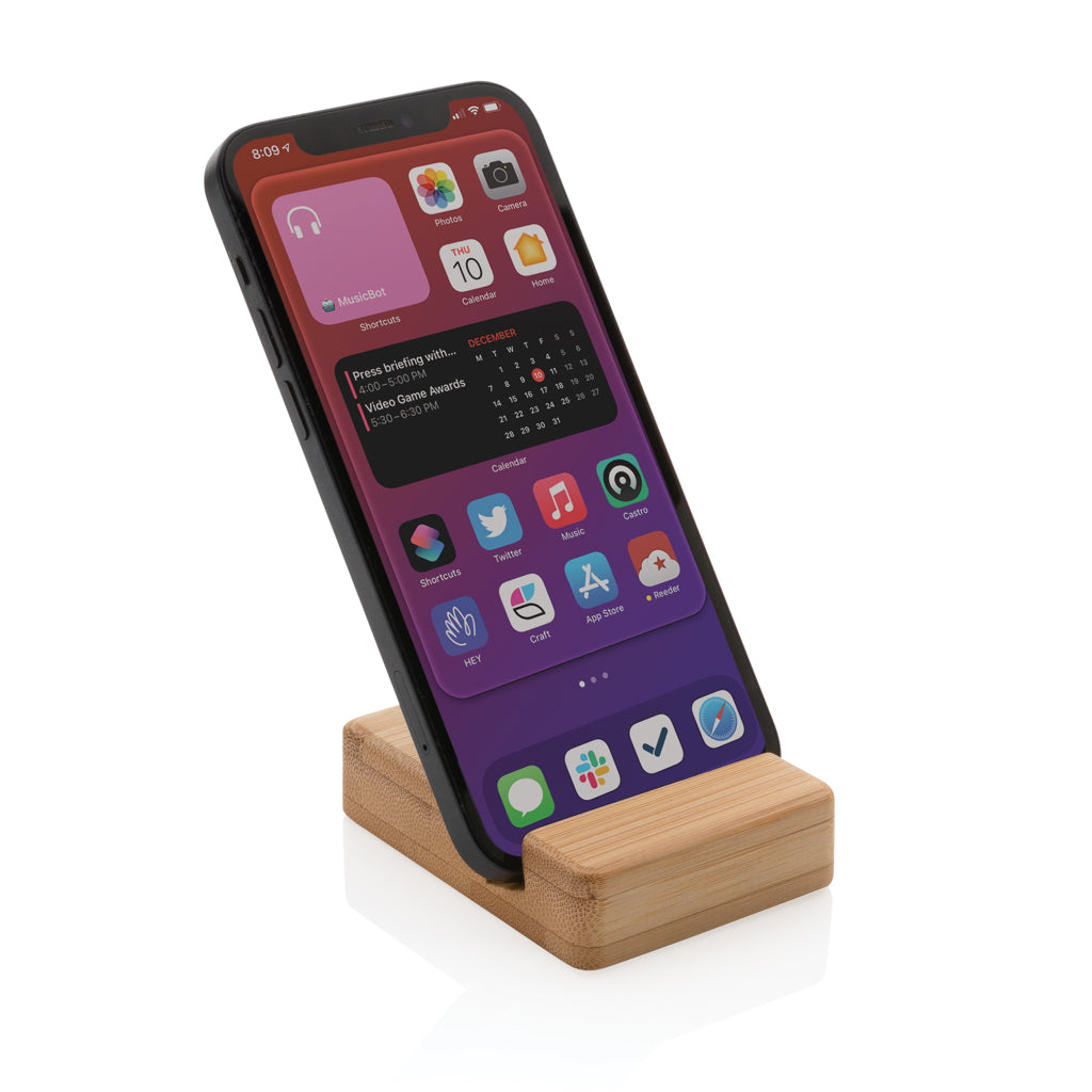 Bambus Smartphone-Halter – Ansicht 2