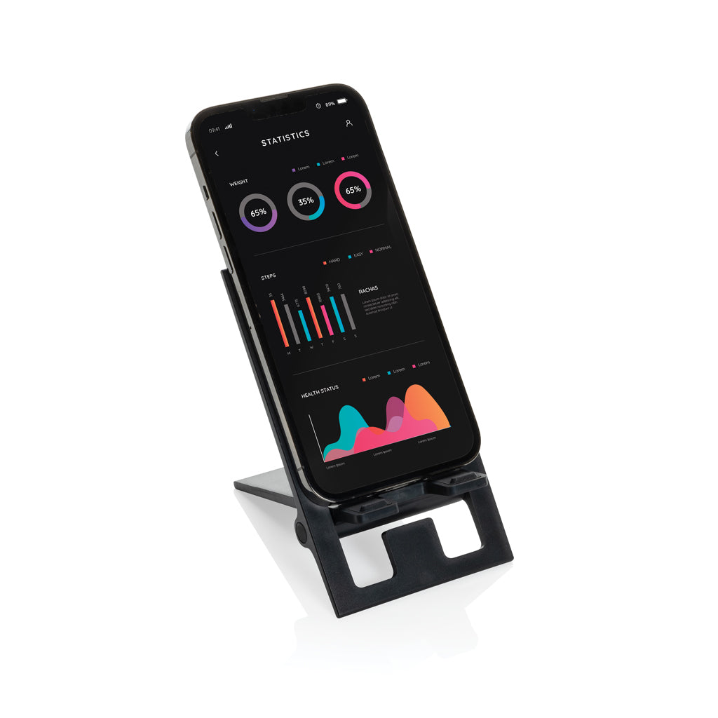 SnapStand faltbarer Telefonständer aus RCS recyceltem ABS – Ansicht 3